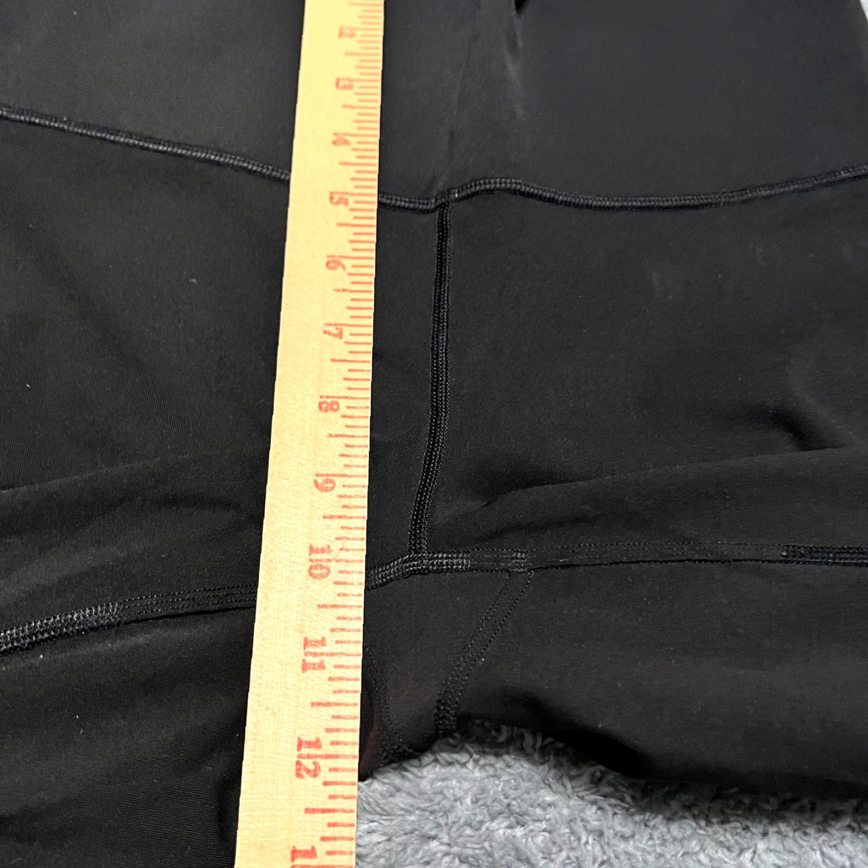 Lululemon Lululemon Leggings Womens 8 Wunder Under High Hi Rise Special Edition Ankle Black Womens Size 8 Regular Leggings Size 30" / US 8 / IT 44 - 7 Thumbnail