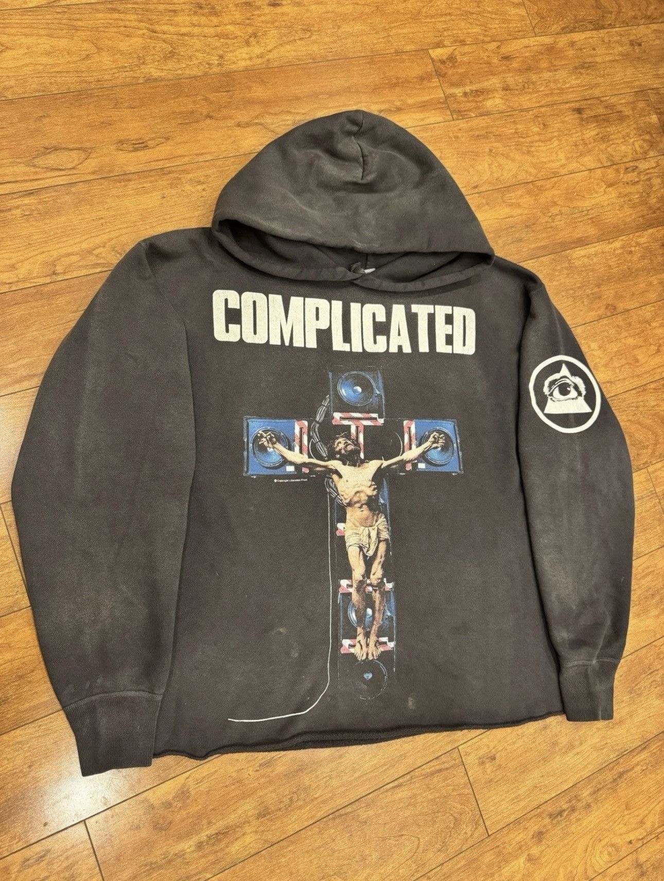 Saint Michael Saint Michael's x Shermer Academy Hoodie L | Grailed