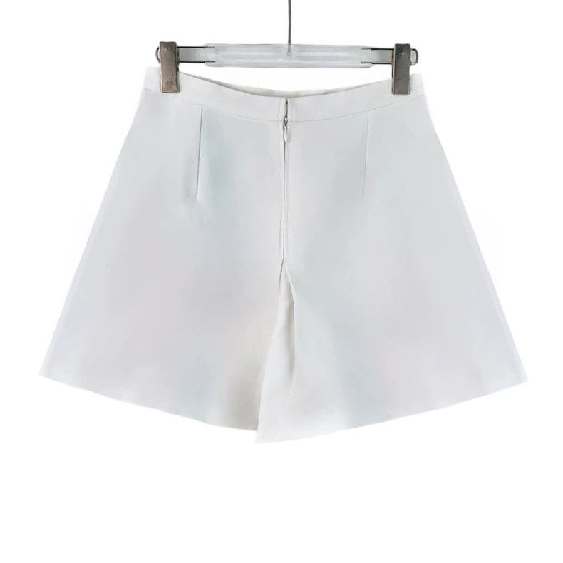 Dior Dior White cotton casual shorts Size 25" / US 0 / IT 36 - 2 Thumbnail