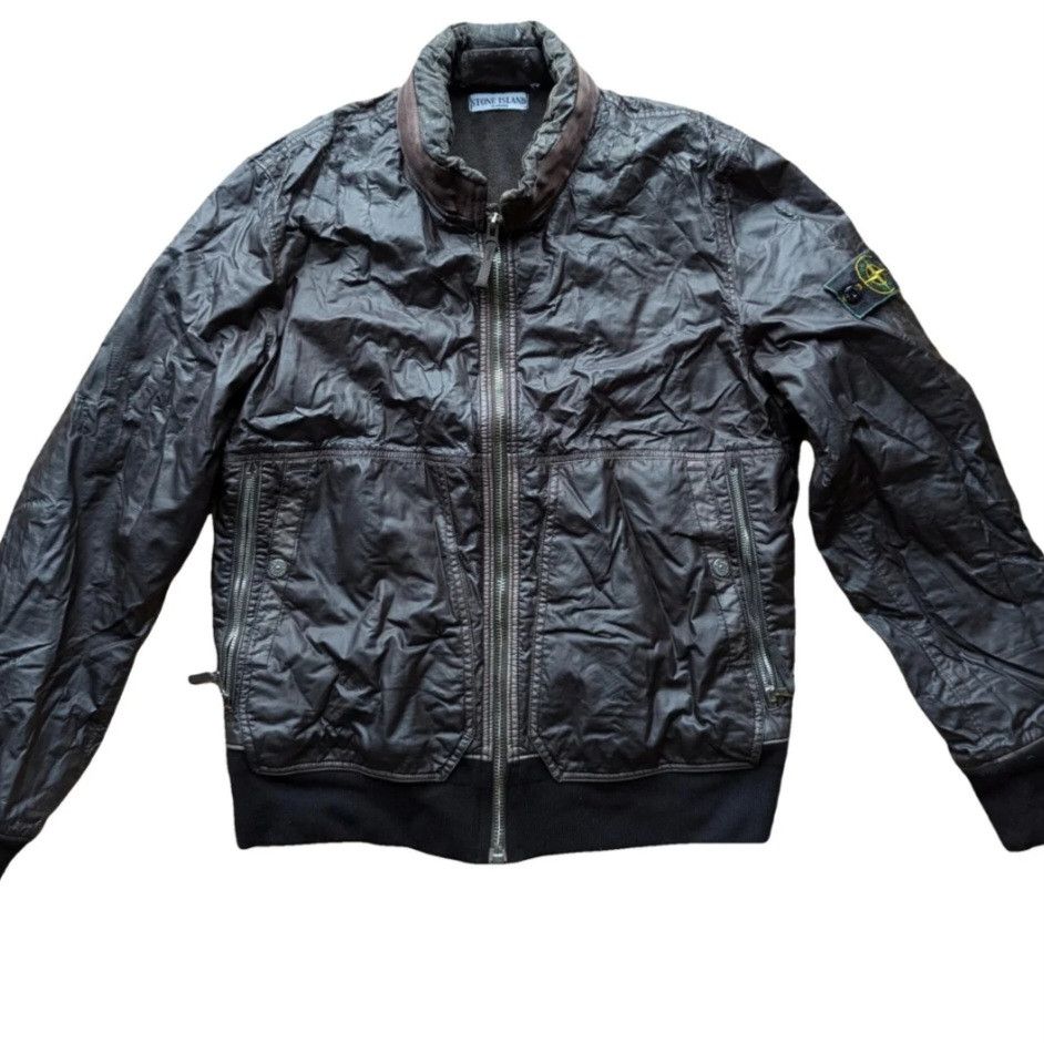 Stone Island Stone Island wax jacket Size US L / EU 52-54 / 3 - 1 Thumbnail