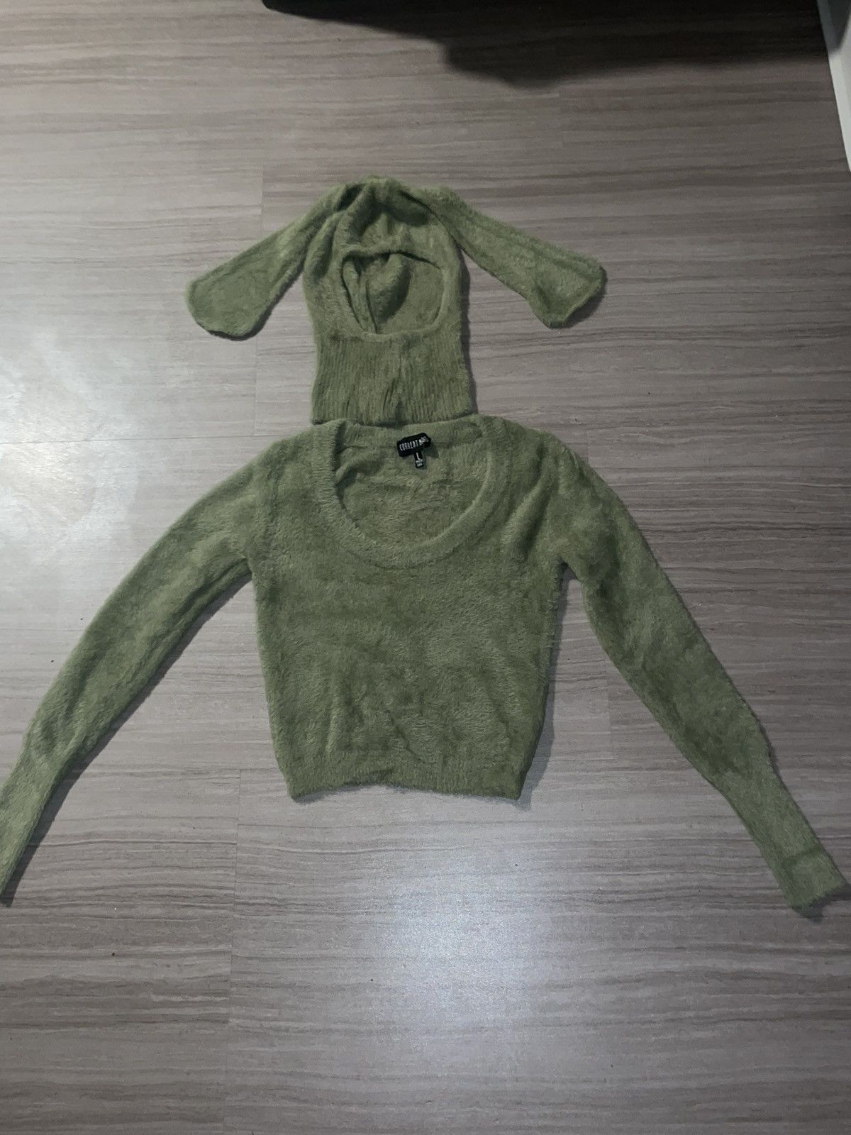 Dolls Kill Fur sweater Size L / US 10 / IT 46 - 1 Thumbnail