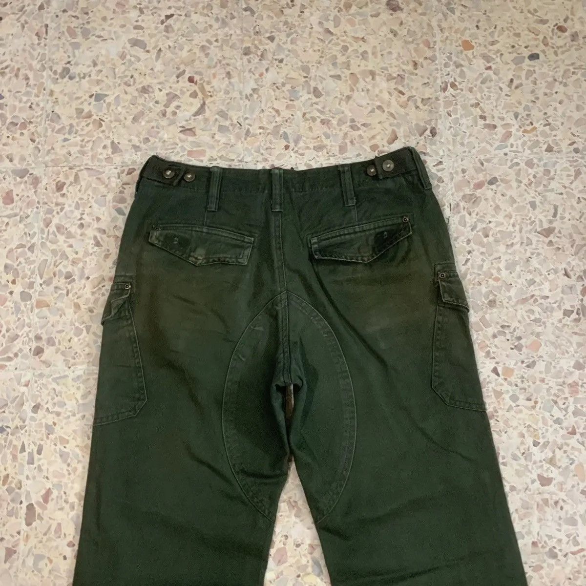 Beauty Beast Japanese Vintage W29 L31 Trousers Faded Utility Combat Cargo Size US 29 - 11 Thumbnail