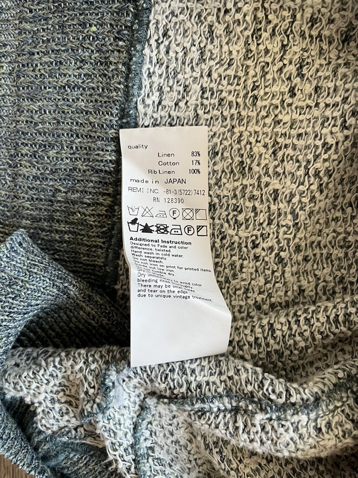Remi Relief Remi Relief Knit Hoodie Rare Size US XXL / EU 58 / 5 - 10 Thumbnail