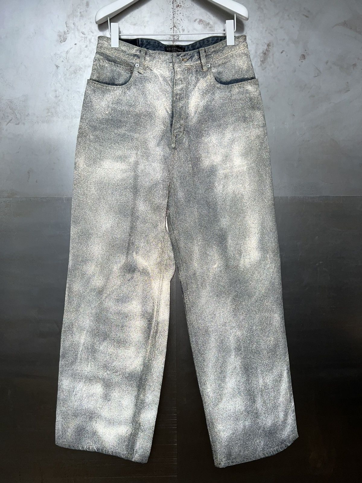 Balenciaga Balenciaga Reflective Baggy Denim Size US 32 / EU 48 - 1 Thumbnail