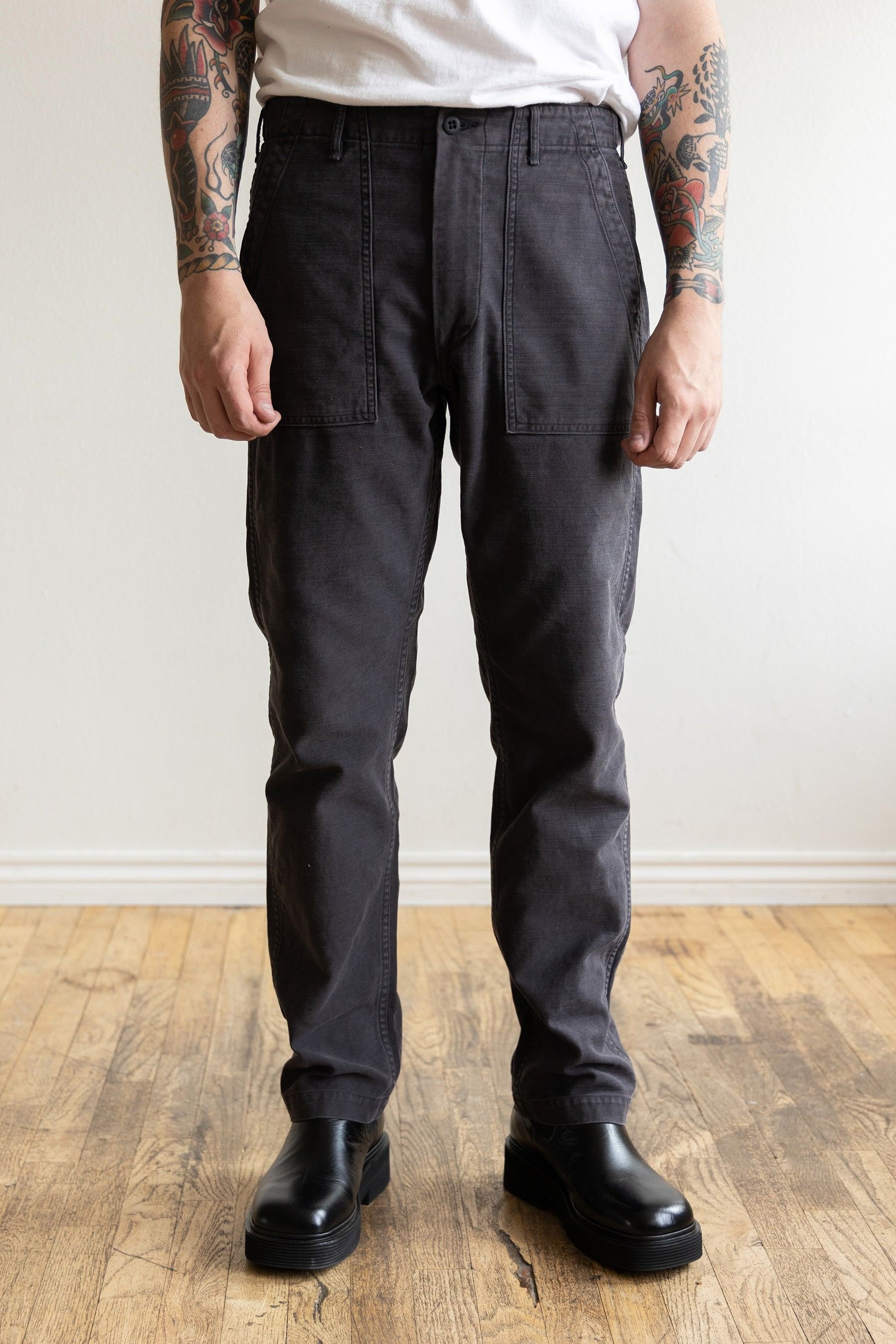 Japanese Brand × Orslow orSlow Slim Fit Fatigue Pants - Washed