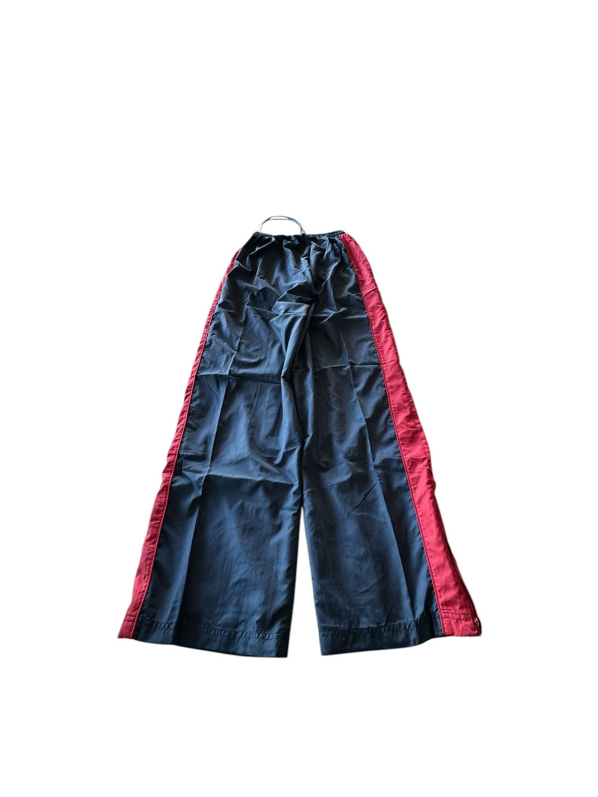 Reebok × Vintage Vintage Navy Reebok Track Activewear Wide Leg Sweatpants Size US 30 / EU 46 - 2 Thumbnail