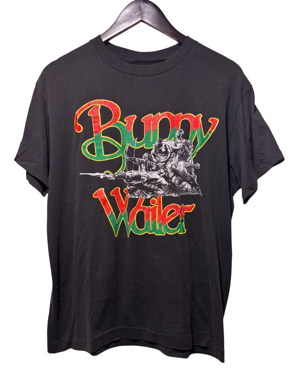 Vintage Vintage 70s 80s Bunny Wailer Liberation Tour Concert T Shirt Size US XL / EU 56 / 4 - 1 Thumbnail