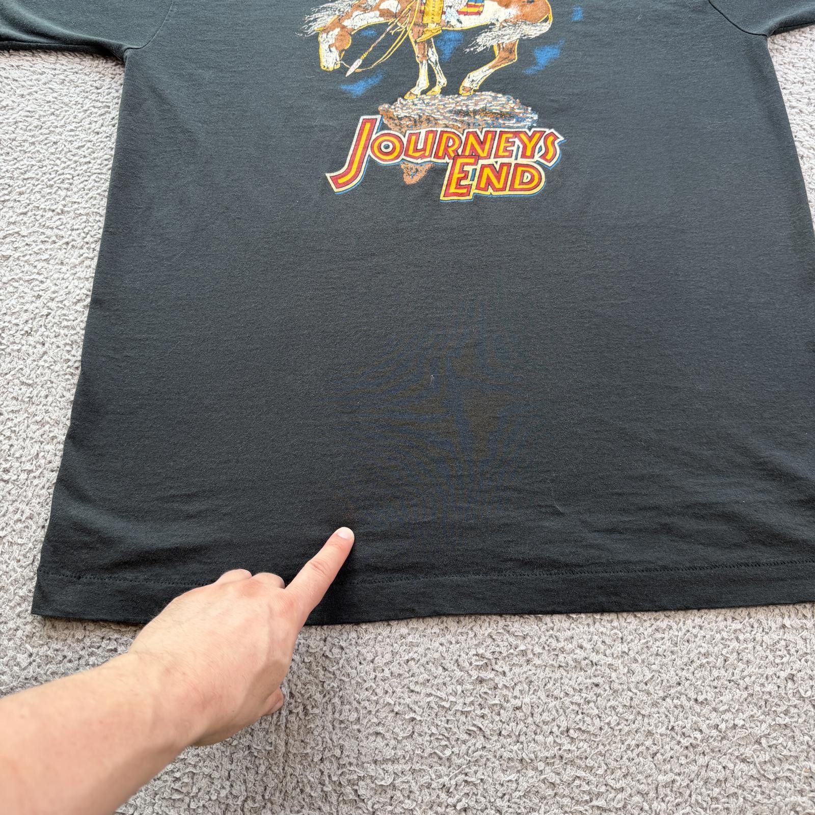 Other Vintage 90s Journey’s End Western T Shirt XL Native Cowboy Size US XL / EU 56 / 4 - 6 Thumbnail
