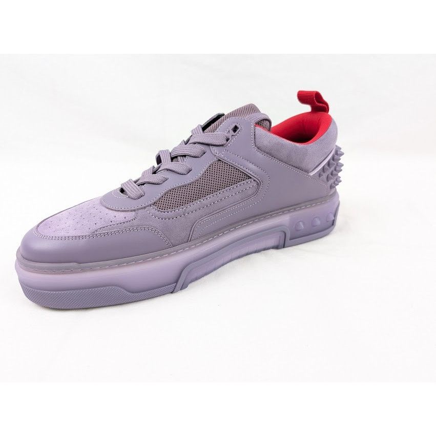 Christian Louboutin o1rshd1 Astroloubi Flat Low-Top Sneakers in Parme Size US 12 / EU 45 - 7 Thumbnail