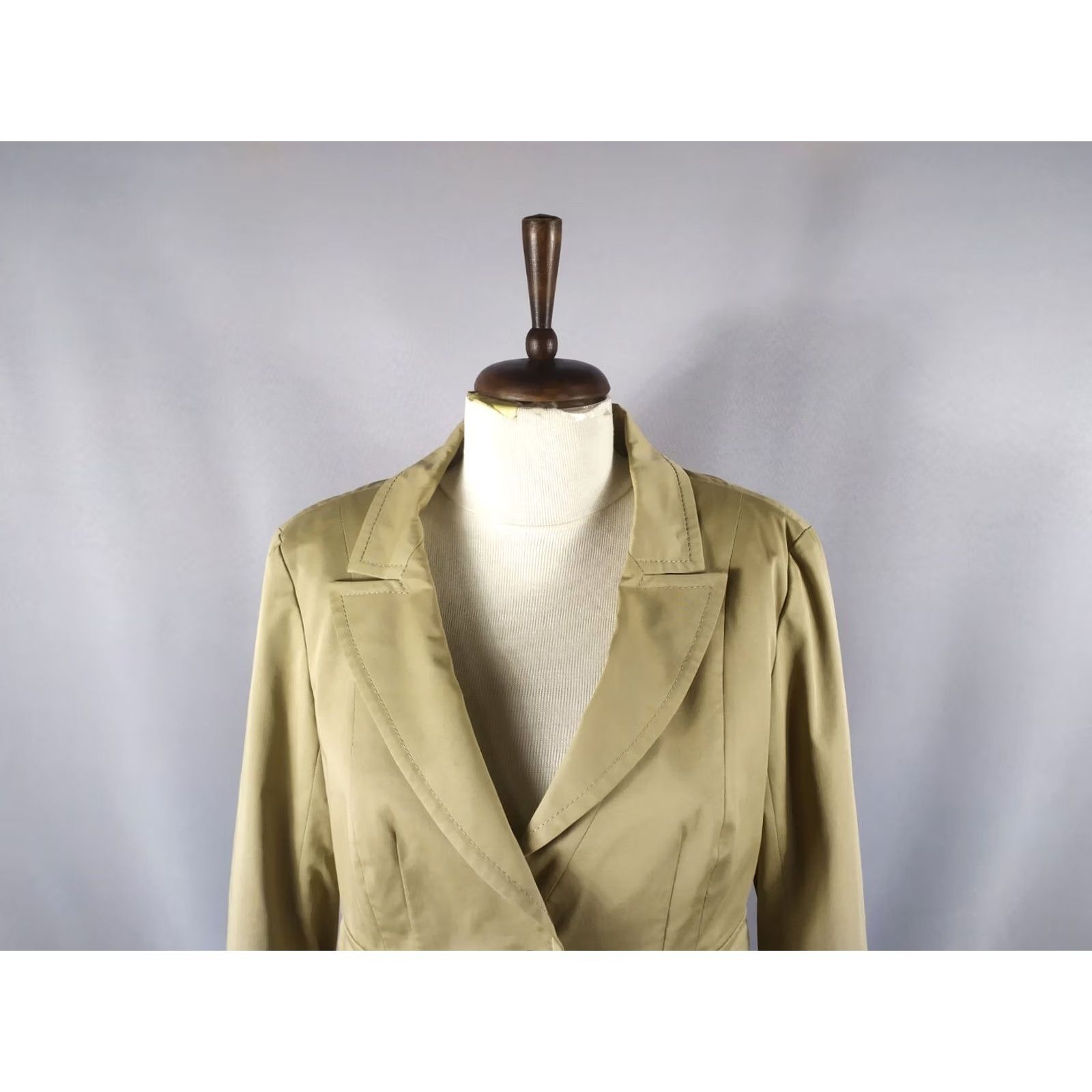 Escada ESCADA Sport Jacket Women's Vintage Casual Cotton Blend Brown 90s Logo Embroidered Pockets Mid-Length Long Sleeve Size 38 Black? Size XS / US 0-2 / IT 36-38 - 6 Thumbnail