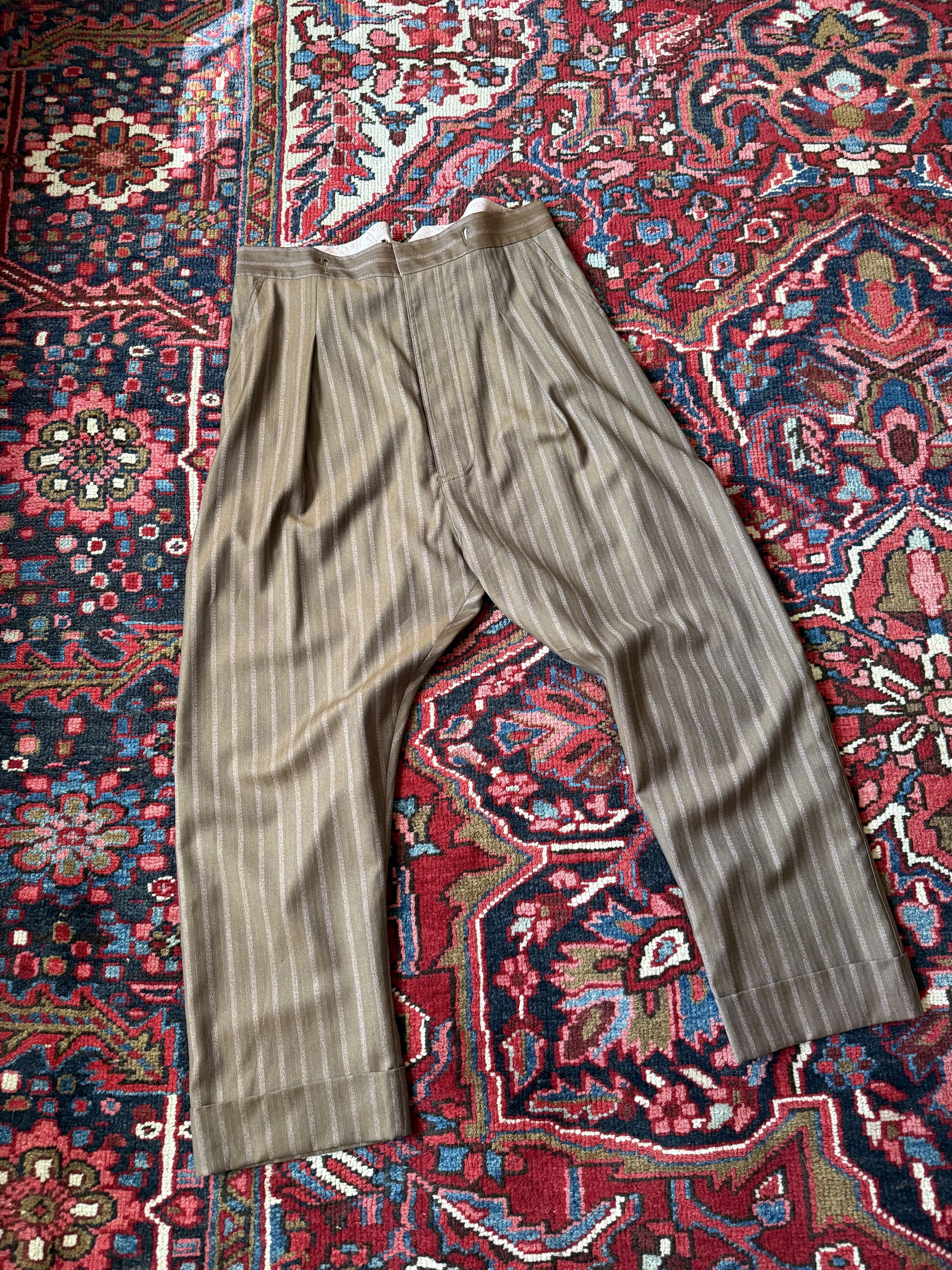 Vivienne Westwood Vivienne Westwood Striped Corset Trousers Size US 32 / EU 48 - 13 Thumbnail