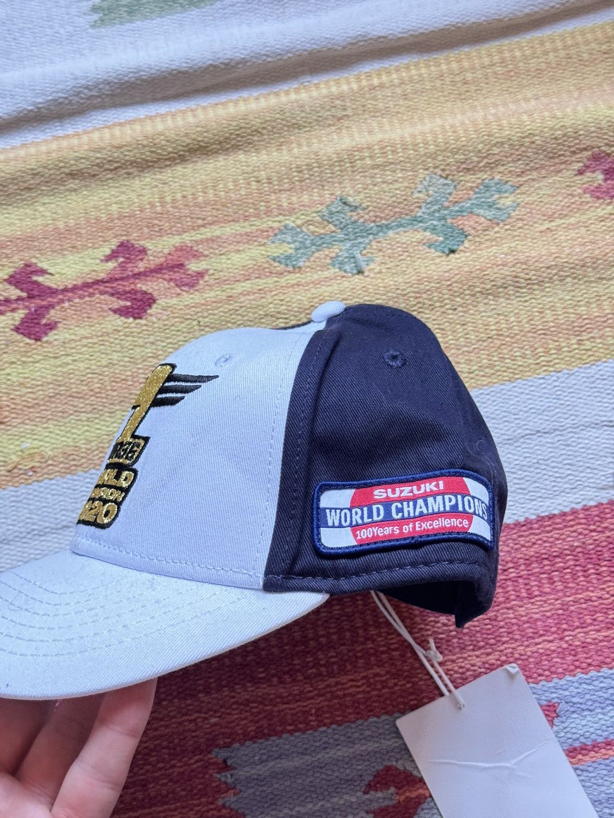 Formula 1 Suzuki 2020 Champion Team Formula 1 Racing Hat Size ONE SIZE - 3 Thumbnail