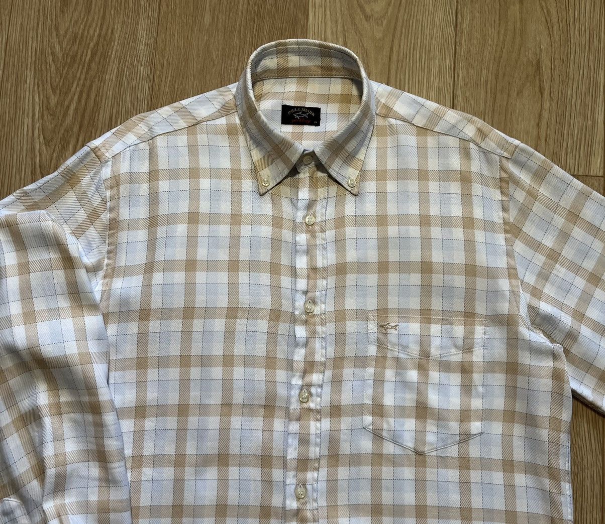 Paul & Shark Paul & Shark Yachting Checkered Shirt Size US XL / EU 56 / 4 - 2 Thumbnail