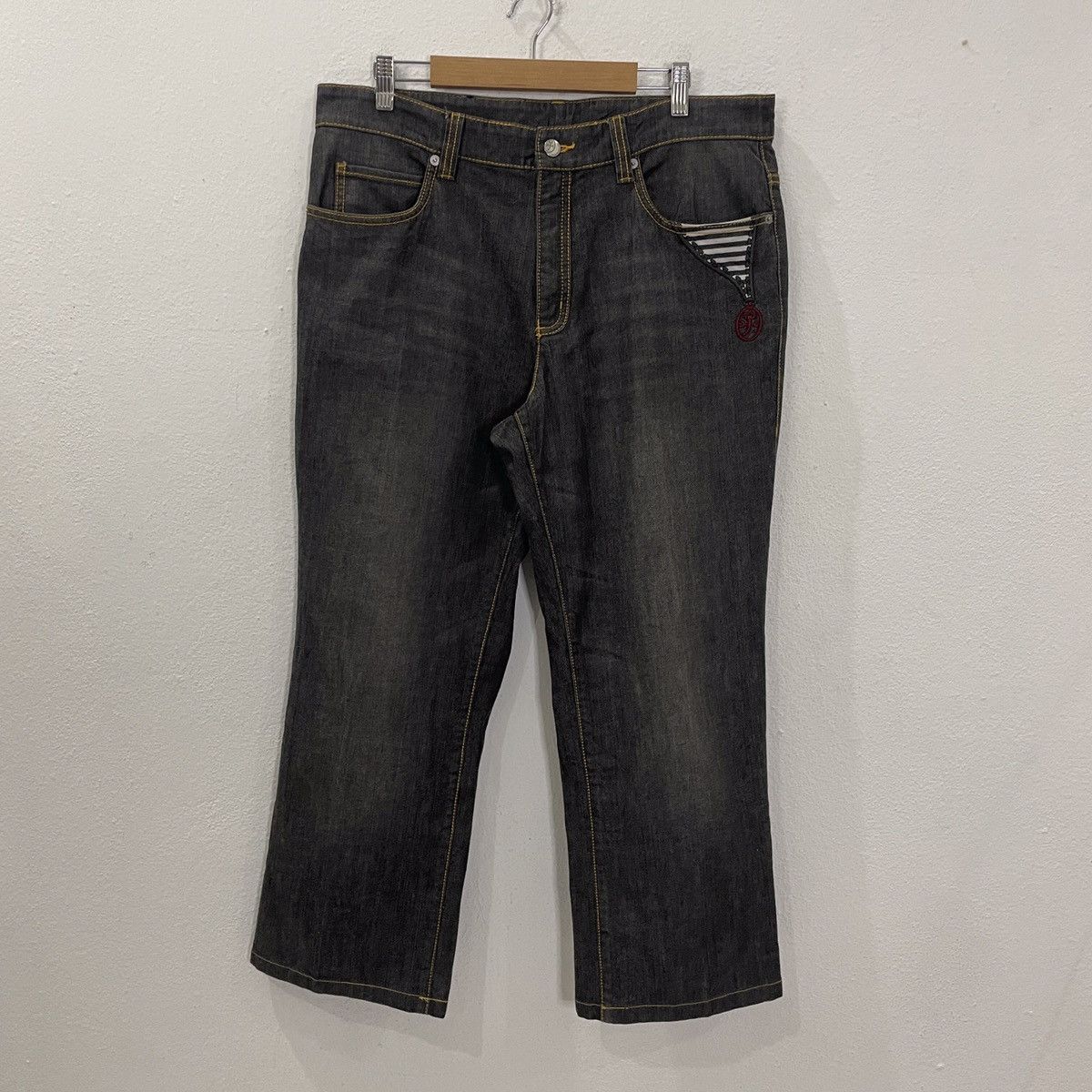 Jean Charles De Castelbajac Vintage Castelbajac Denim Jeans Size US 36 / EU 52 - 1 Thumbnail