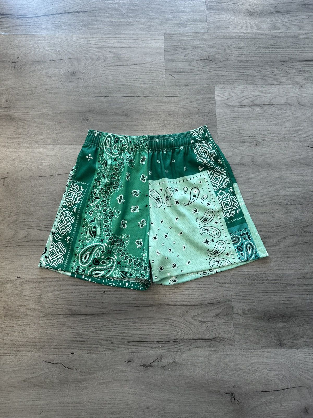 Bravest Studios Shorts Paisley Green