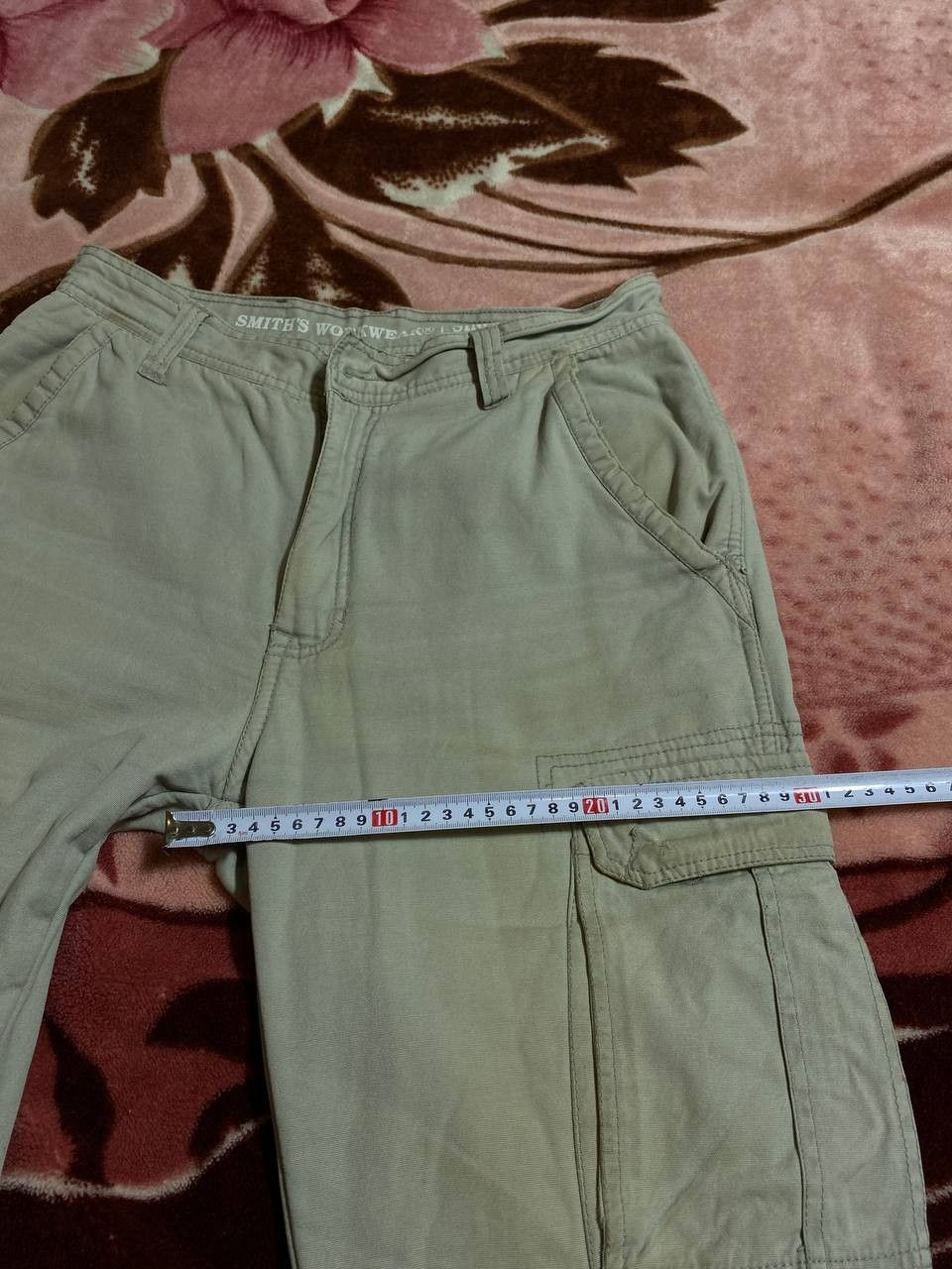 Japanese Brand Vintage Japanese Brand Flare Baggy Cargo Pants Workwear Size US 30 / EU 46 - 19 Thumbnail