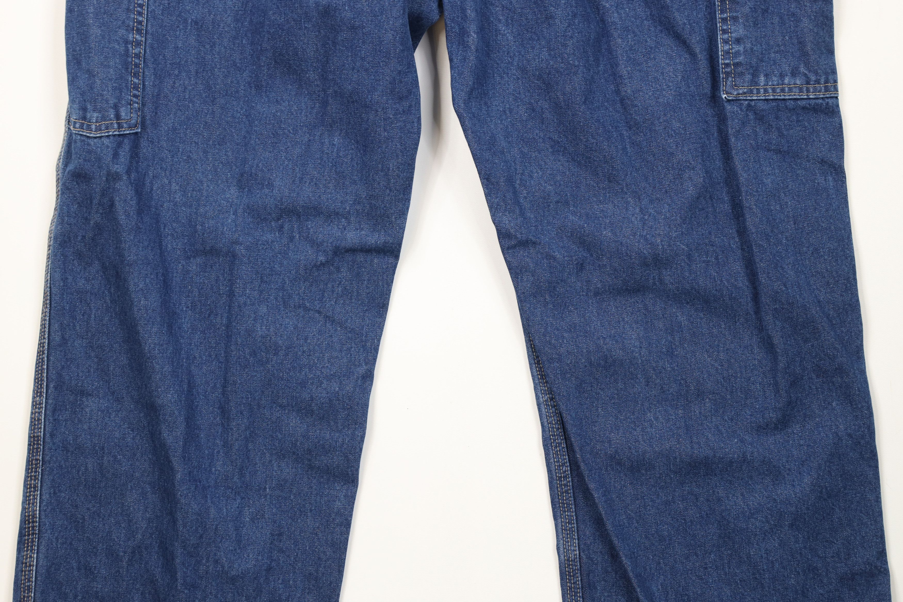 Carhartt Vintage Y2K Carhartt FR Resistant Wide Leg Dungaree Jeans Size 38" / US 16 / IT 52 - 12 Thumbnail