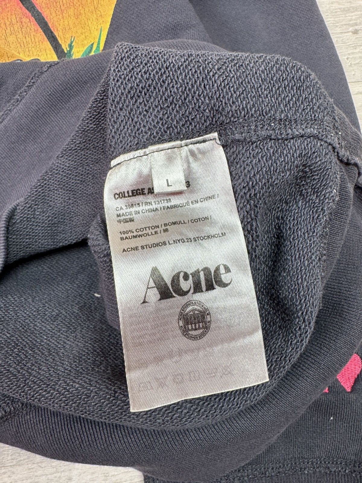Acne Studios Acne Studios Aspen Aloha Sweatshirt Size US M / EU 48-50 / 2 - 10 Thumbnail