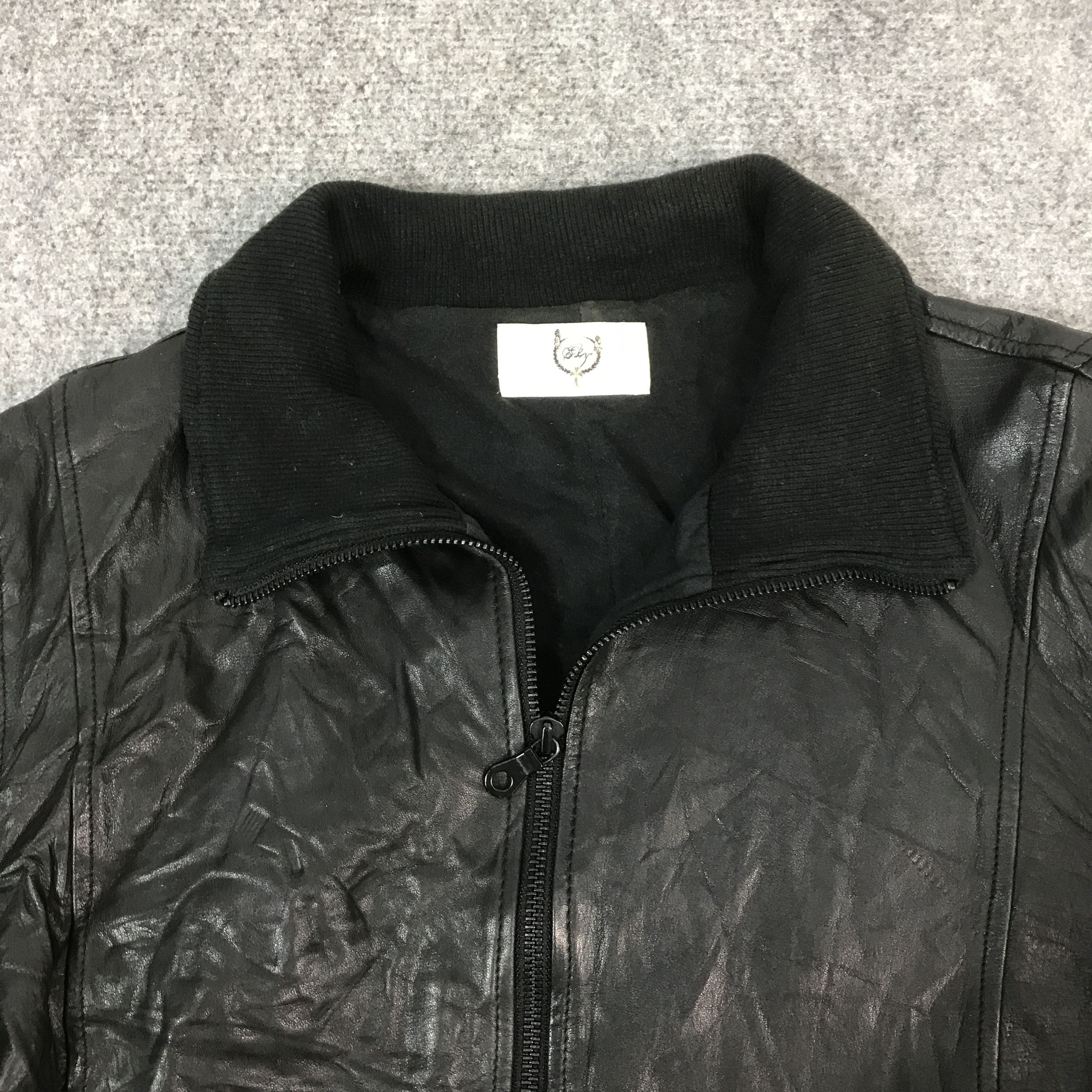 If Six Was Nine JAPANESE STYLE FLY LEATHER JACKET K69B4 Size US M / EU 48-50 / 2 - 7 Thumbnail