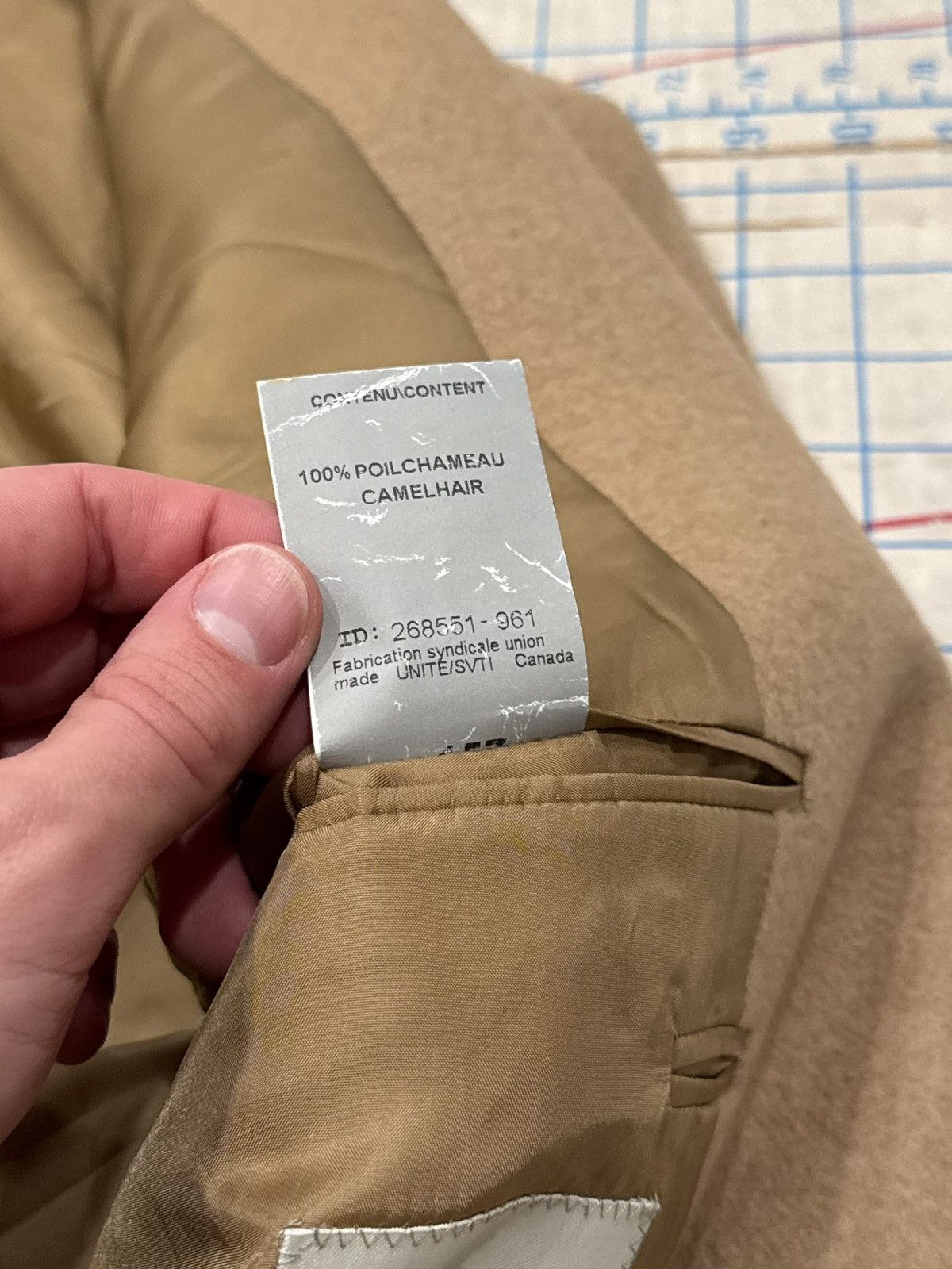 Loro Piana Nordstrom’s Loro Piana 100% Worsted Camelhair Blazer 42R Size 42R - 16 Thumbnail