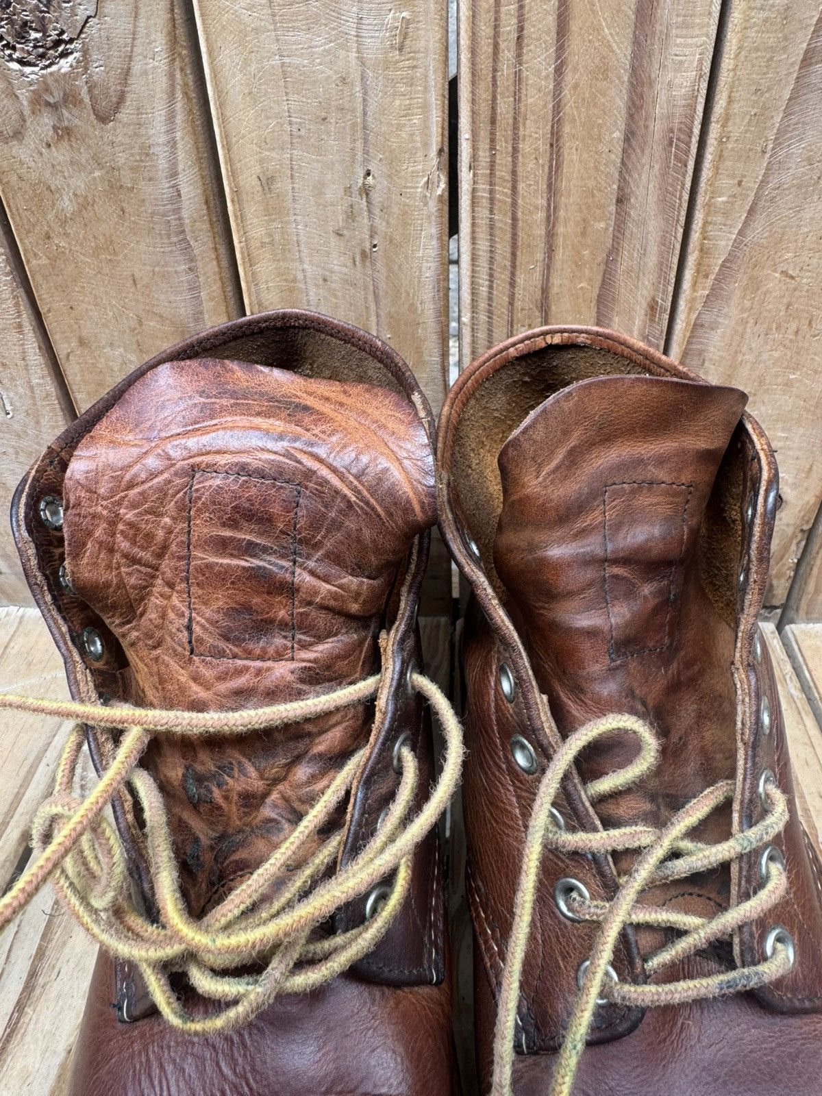 Red Wing Red Wing 9111 Chukka Brown leather boots EUR 41.5 UK 7.5 D Size US 8.5 / EU 41-42 - 20 Thumbnail