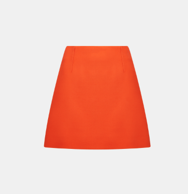 o1bcso1str0224 Mini Skirt in Orange