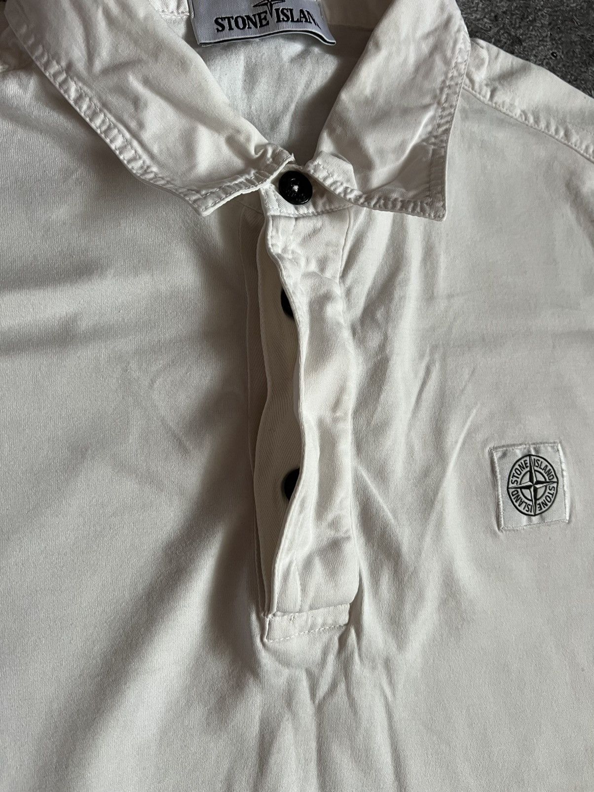 C.P. Company × Stone Island × Vintage Stone Island Patch Program Polo Shirt Size US XXL / EU 58 / 5 - 8 Thumbnail