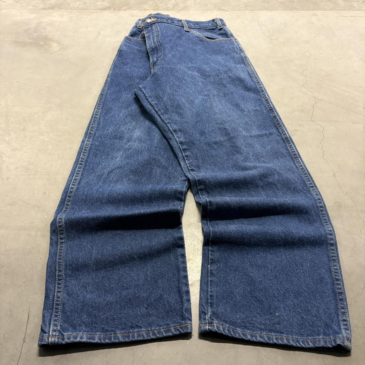 Dickies Crazy Vintage Y2K/2000s Baggy Dickies Skater Style Medium Blue Wash Denim Jeans! Size US 38 / EU 54 - 2 Thumbnail