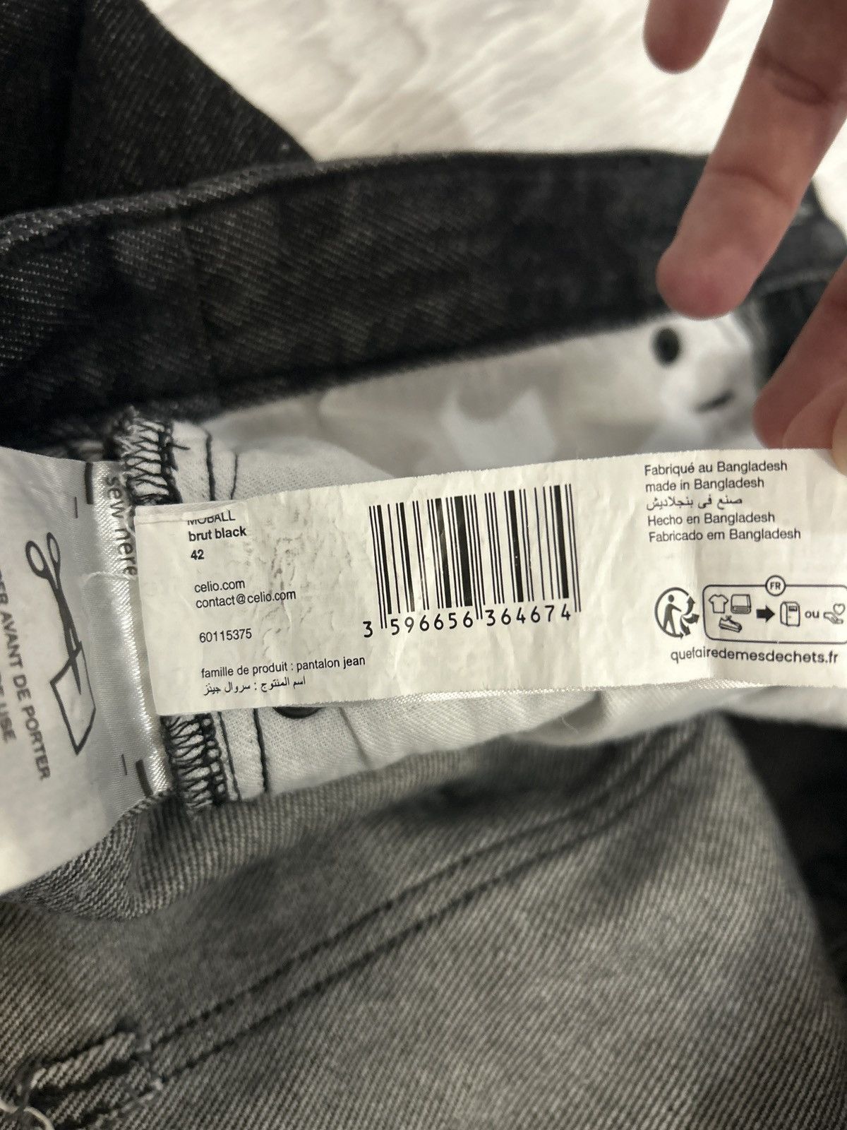 Celio Balloon Jeans 30/32 Size US 30 / EU 46 - 4 Thumbnail