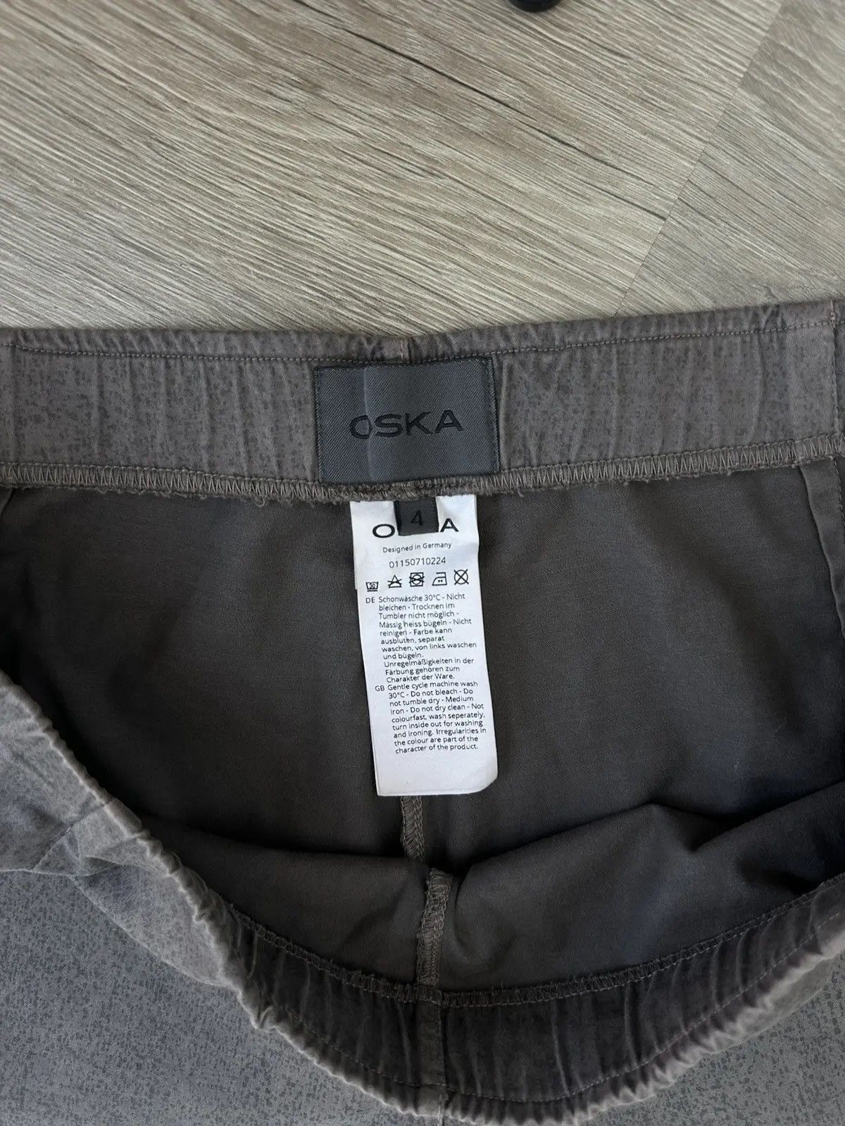 Japanese Brand Vintage Oska Gray Women’s Wide Pants Size US 30 / EU 46 - 4 Thumbnail