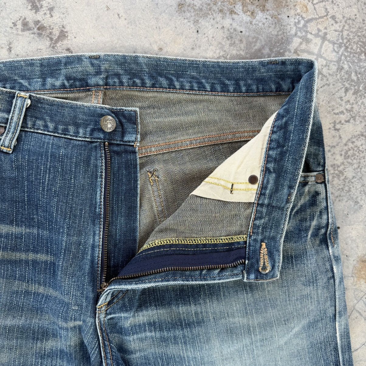 Lee Vintage Lee rider faded Jean denim pants Size US 36 / EU 52 - 7 Thumbnail