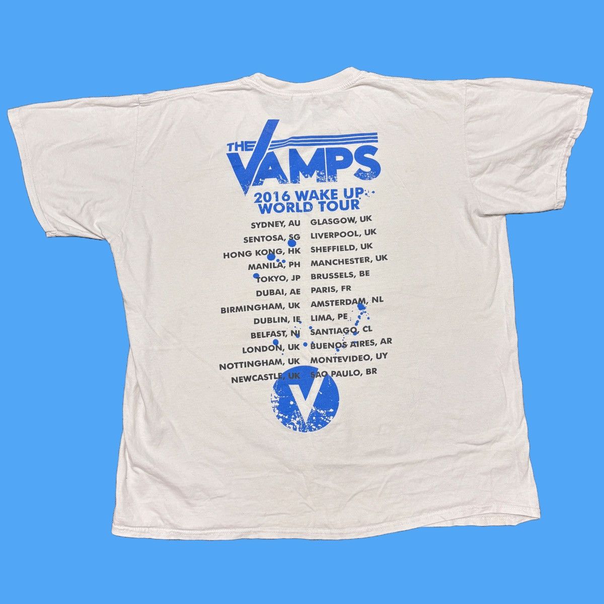 Band Tees × Vintage The Vamps Shirt Concert Maroon 5 One Direction Harry Styles Size US XL / EU 56 / 4 - 2 Thumbnail