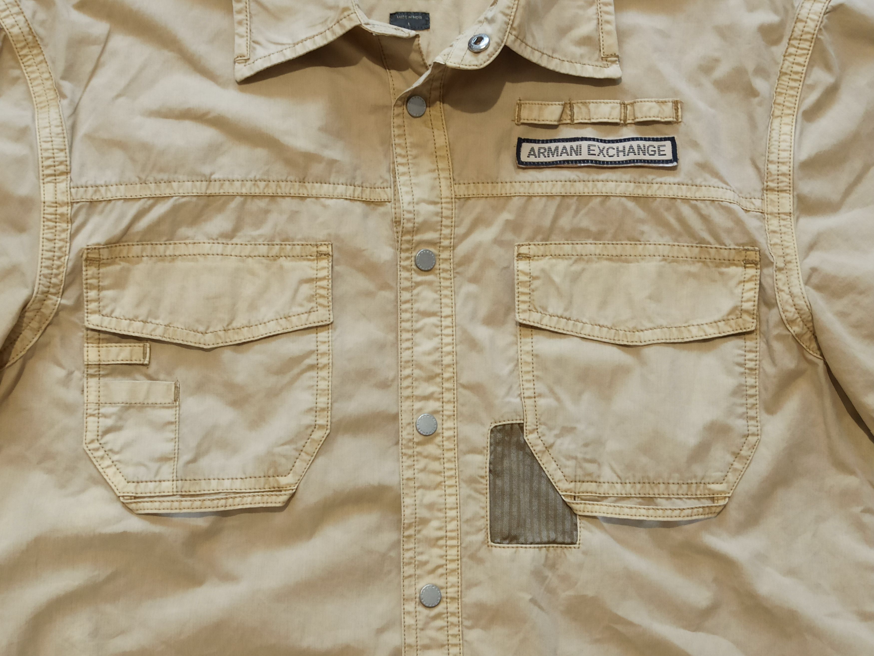 Armani Exchange Armani Military Shirt Size US L / EU 52-54 / 3 - 2 Thumbnail