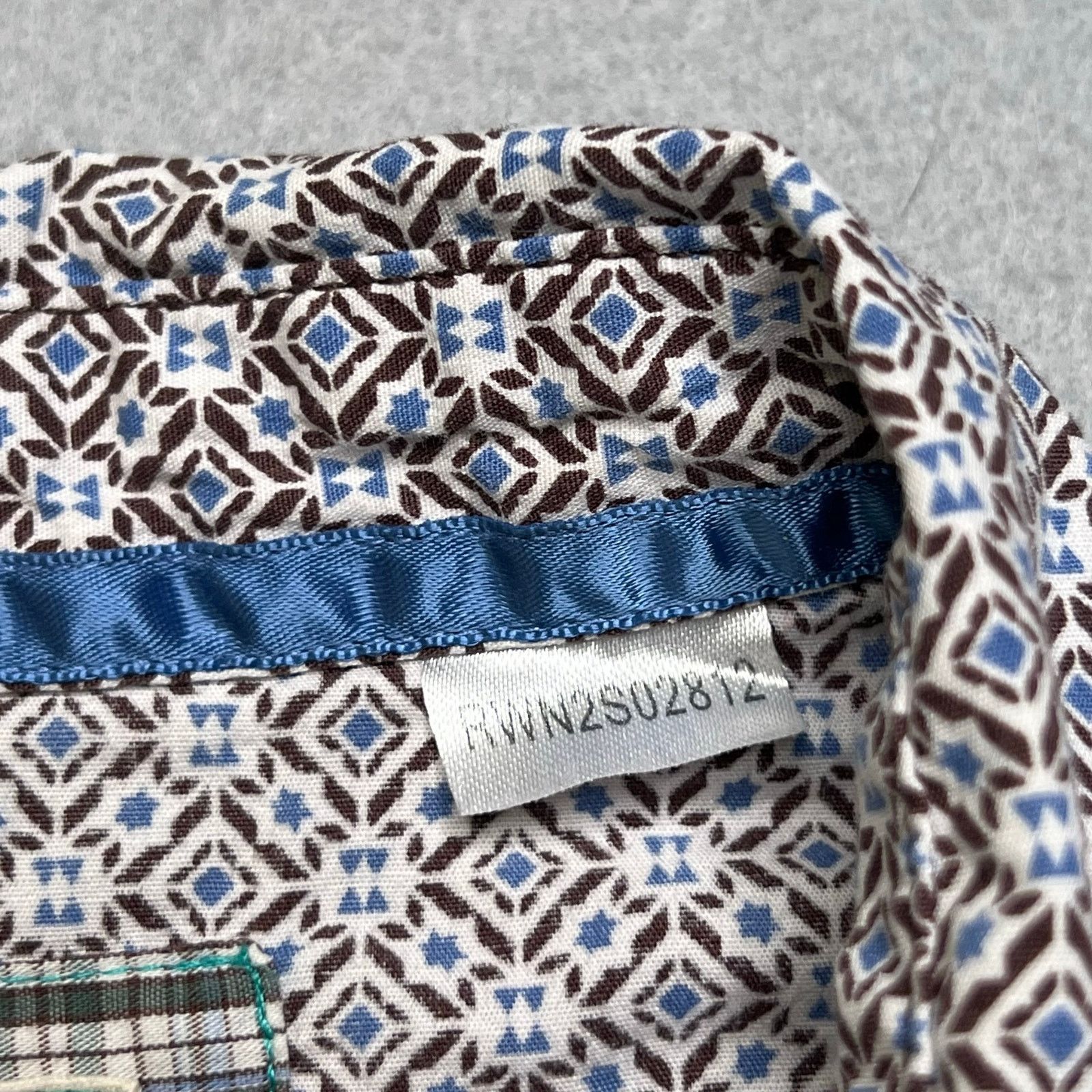 Panhandle Slim Panhandle Rough Stock Western Aztec Shirt Men XL Snap Pearl Size US XL / EU 56 / 4 - 4 Thumbnail