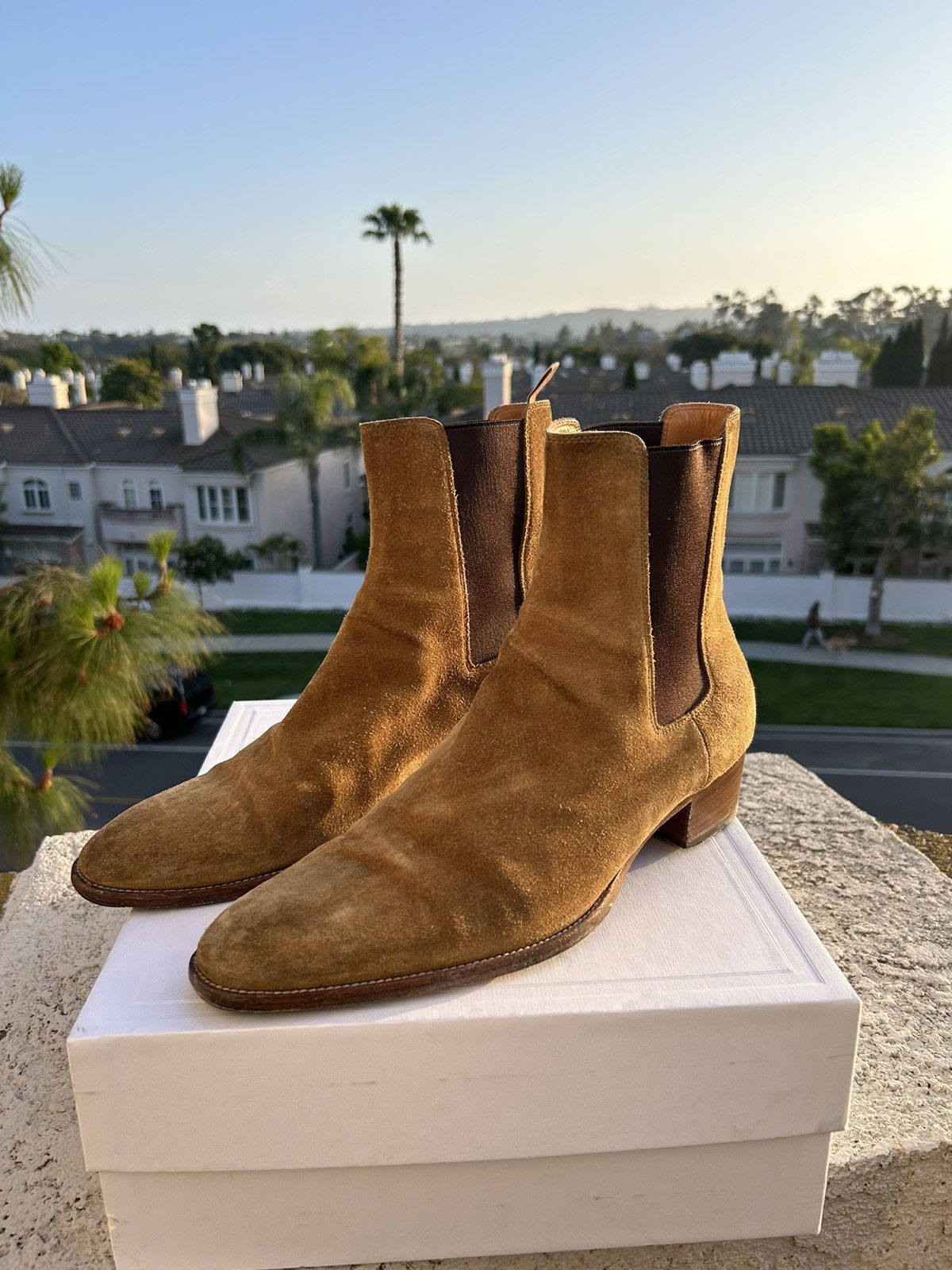 Saint Laurent Paris SLP Classic Wyatt 40 Chelsea Boots Grailed