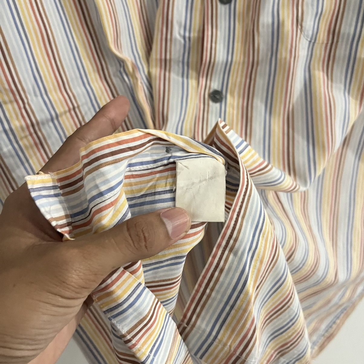 Aquascutum aquascutum - striped shirt Size US L / EU 52-54 / 3 - 5 Thumbnail