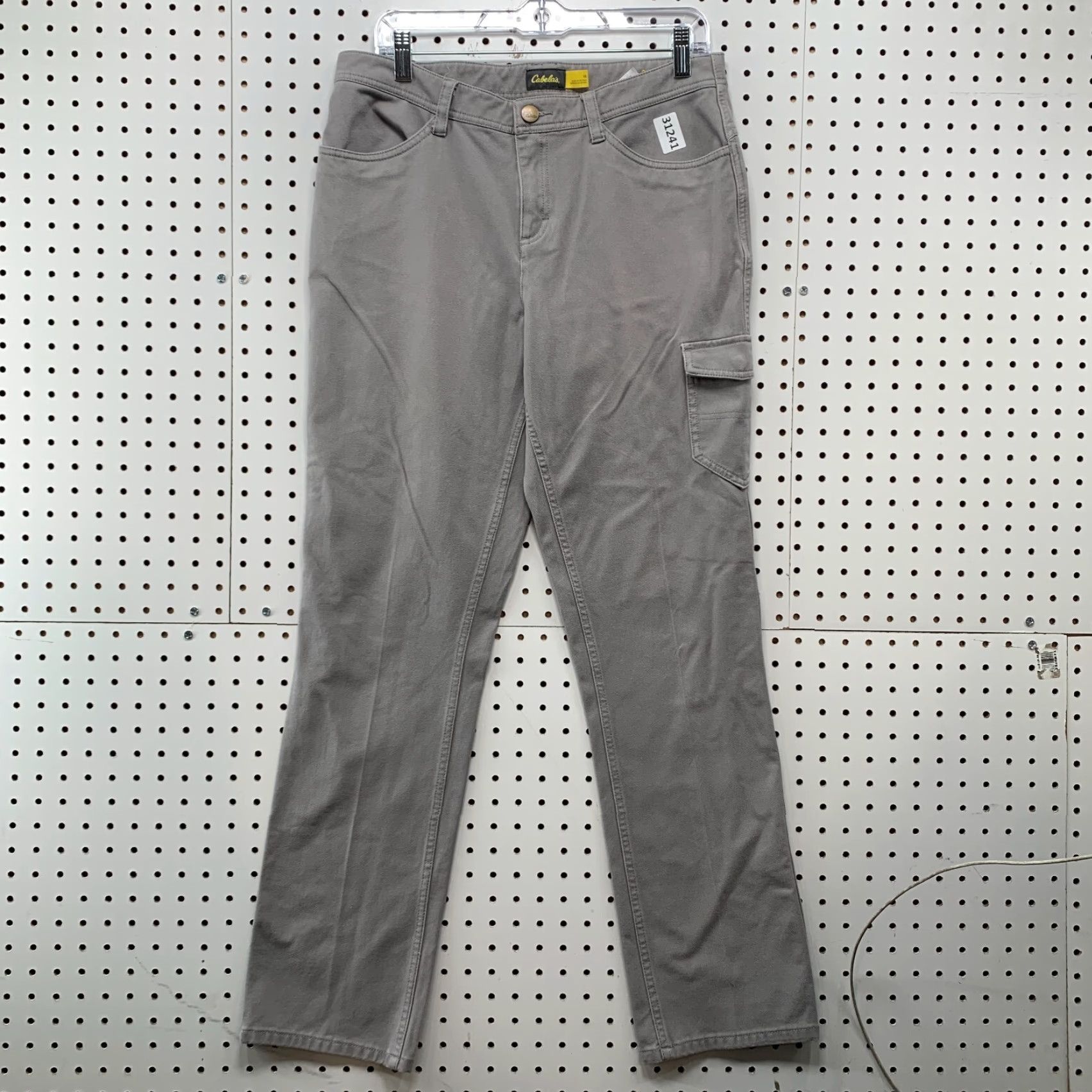 Vintage VINTAGE Cabela's Cargo Canvas Carpenter Pants Womens Size 10 Gray 32x31 Workwear Size 32" / US 10 / IT 46 - 5 Thumbnail