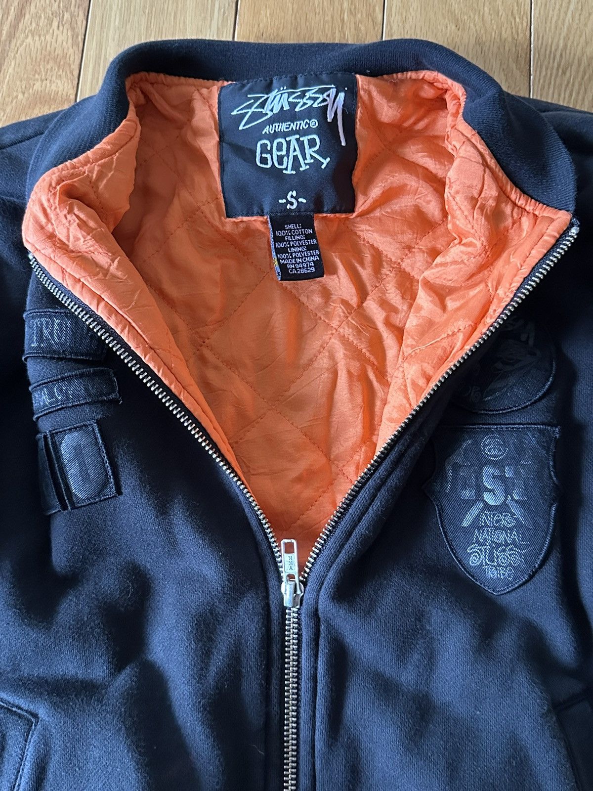 Stussy × Vintage Vintage Stussy Bomber Size US XS / EU 42 / 0 - 3 Thumbnail
