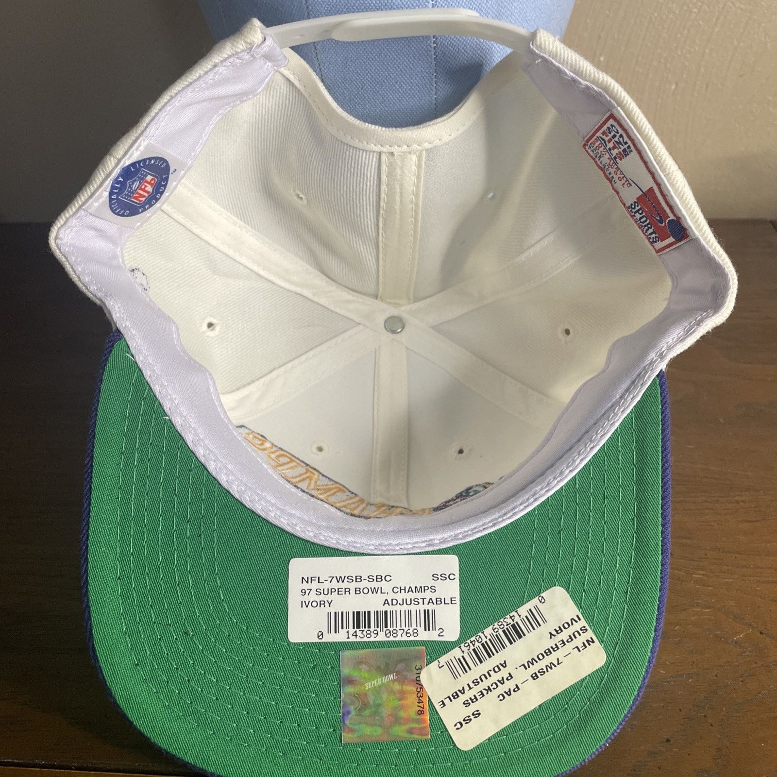 Sports Specialties Vtg GreenBay Packers Hat SnapBack SuperBowl XXXI SS Size US XL / EU 56 / 4 - 8 Thumbnail