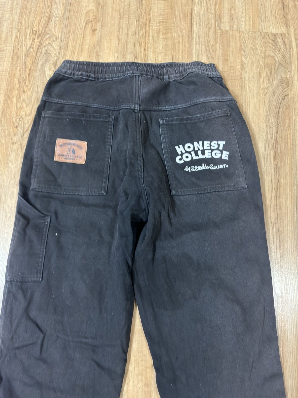 Japanese Brand STUDIO 7 DOUBLE KNEE BAGGY PANTS Size US 32 / EU 48 - 5 Thumbnail