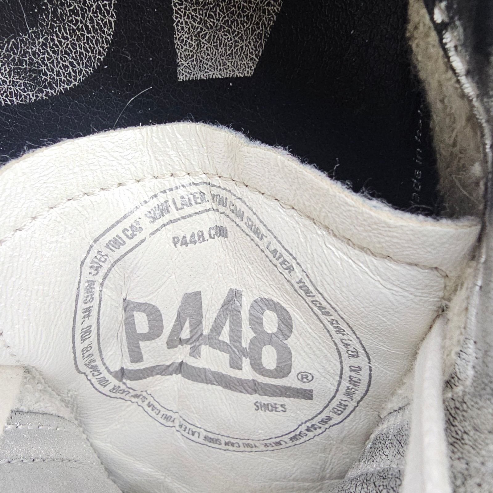 P448 P448 Jack Perforated Suede Fashion Sneaker EU 40 US 9 Size US 9 / IT 39 - 8 Thumbnail