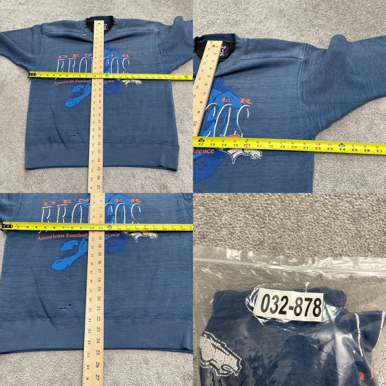 Starter VINTAGE Starter 90s Graphic Pullover Sweatshirt Mens M Blue Crew Neck All Seasons Graphic Print Casual Size US M / EU 48-50 / 2 - 9 Thumbnail