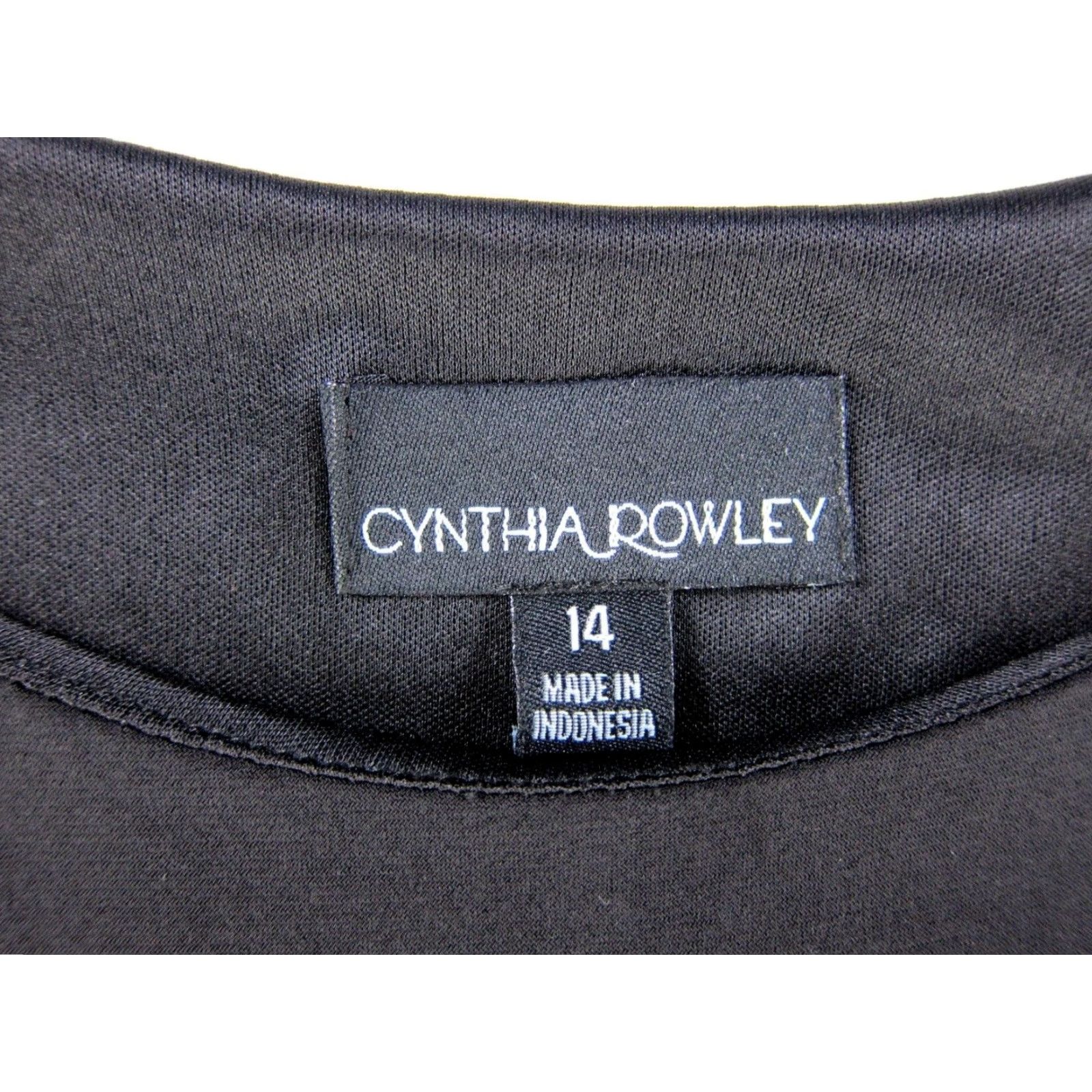 Cynthia Rowley Cynthia Rowley Black Green Lace Stretch Sleeveless Sheath Tank Dress 14 Size XL / US 12-14 / IT 48-50 - 3 Thumbnail