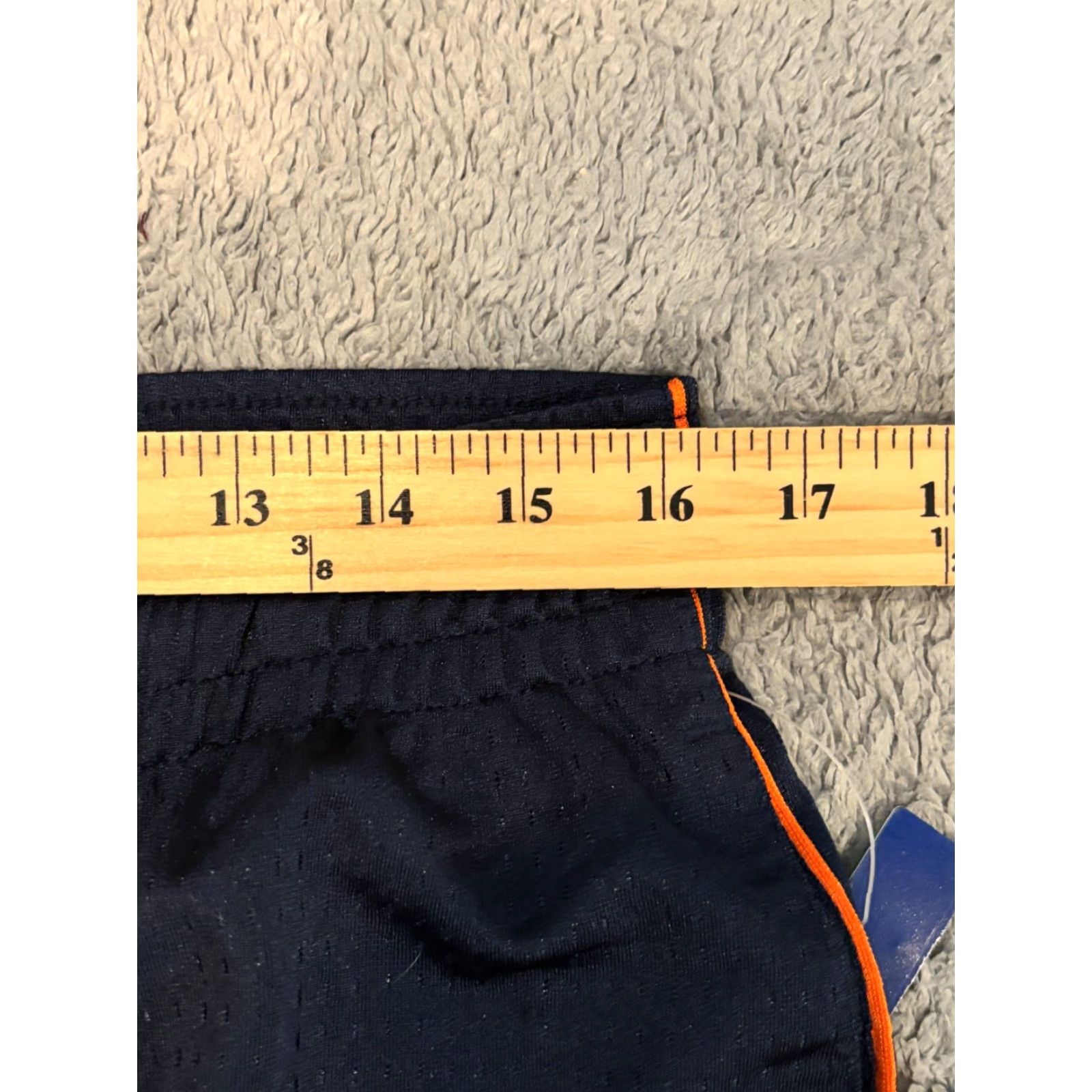Reebok NWT Reebok Pants Mens Large Athletic Track Navy Blue Lined Elastic Waist Active Size US 33 - 4 Thumbnail