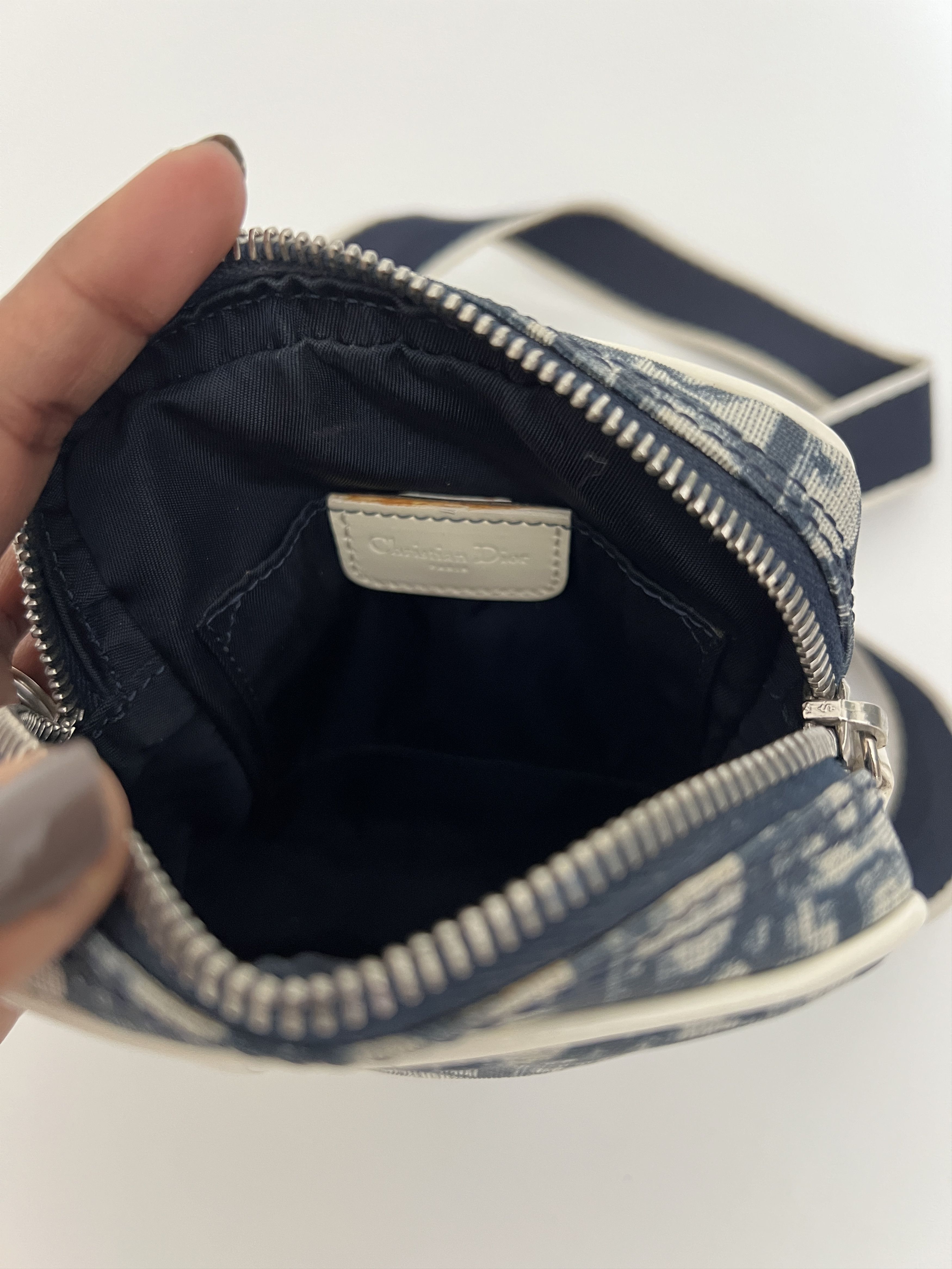 Dior Dior Trotter Oblique Crossbody Canvas Bag Size ONE SIZE - 9 Thumbnail