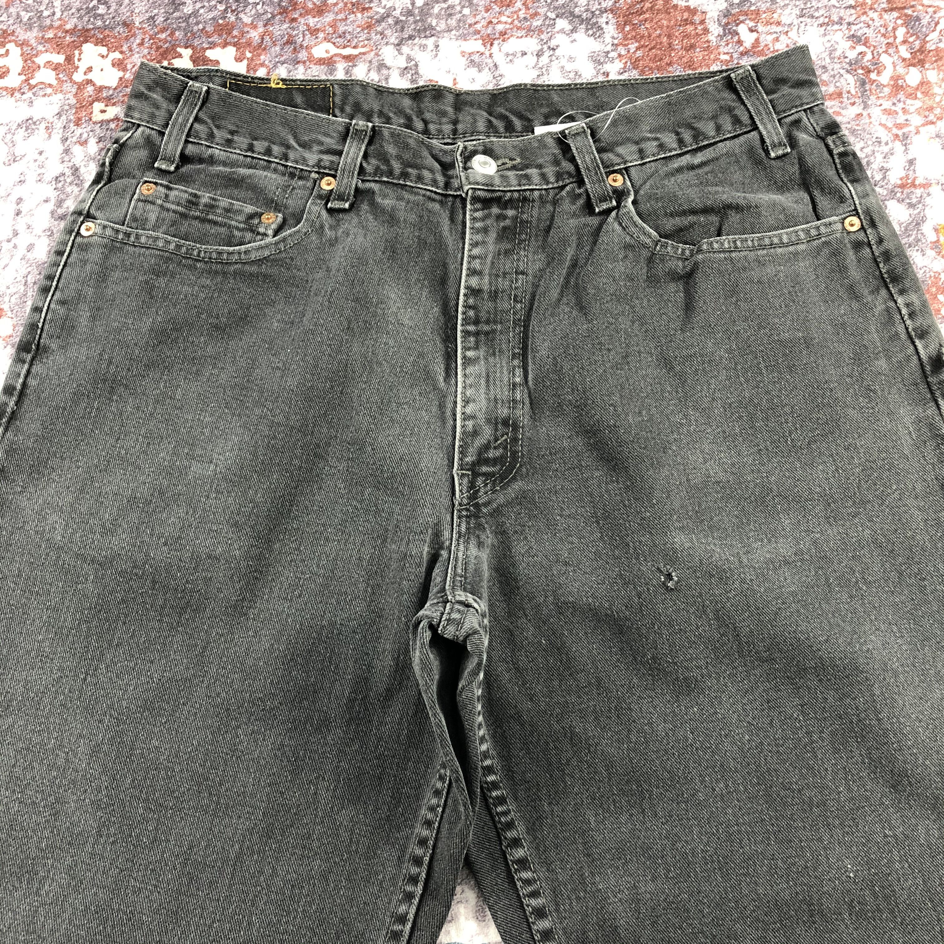 Levi's × Vintage Vintage 90s Levis 550 Baggy Jeans-JM2460 Size US 36 / EU 52 - 3 Thumbnail