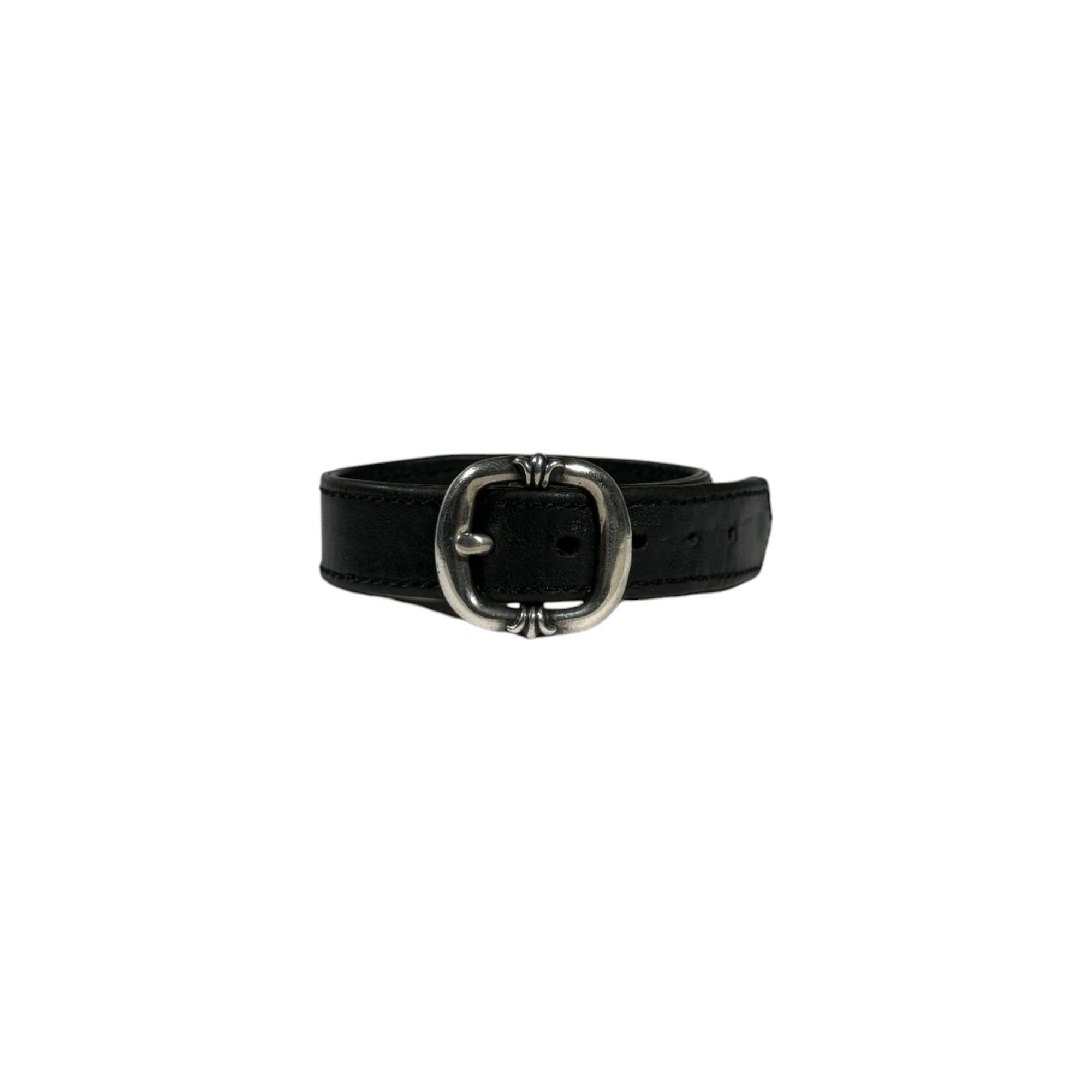 Chrome Hearts CH GUNSLIGER BUCKLE BRACELET LEATHER Size 32 - 1 Thumbnail