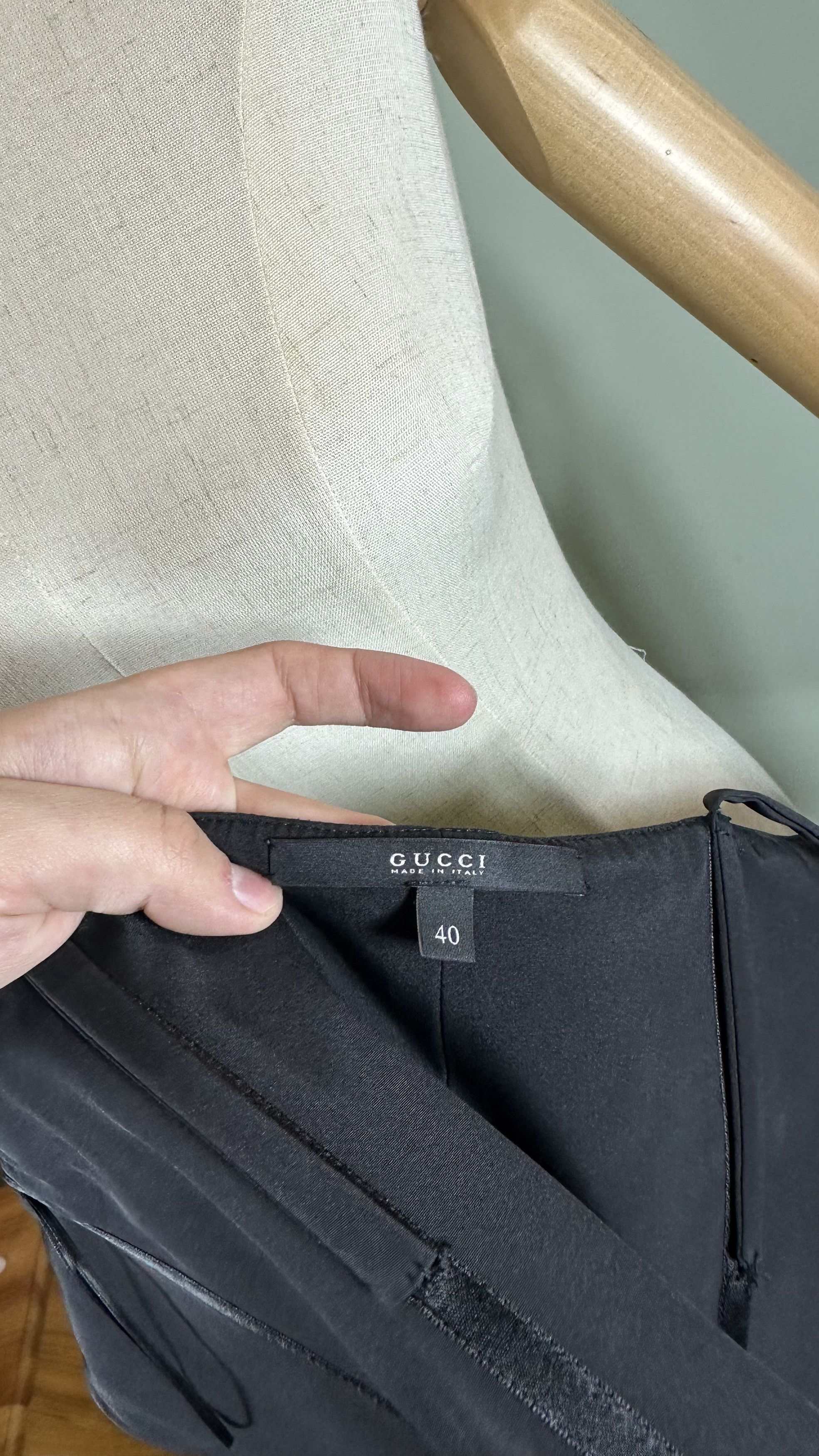 Gucci Gucci Women's Black Sexy Belted Dress Size 40 2009 Size S / US 4 / IT 40 - 15 Thumbnail