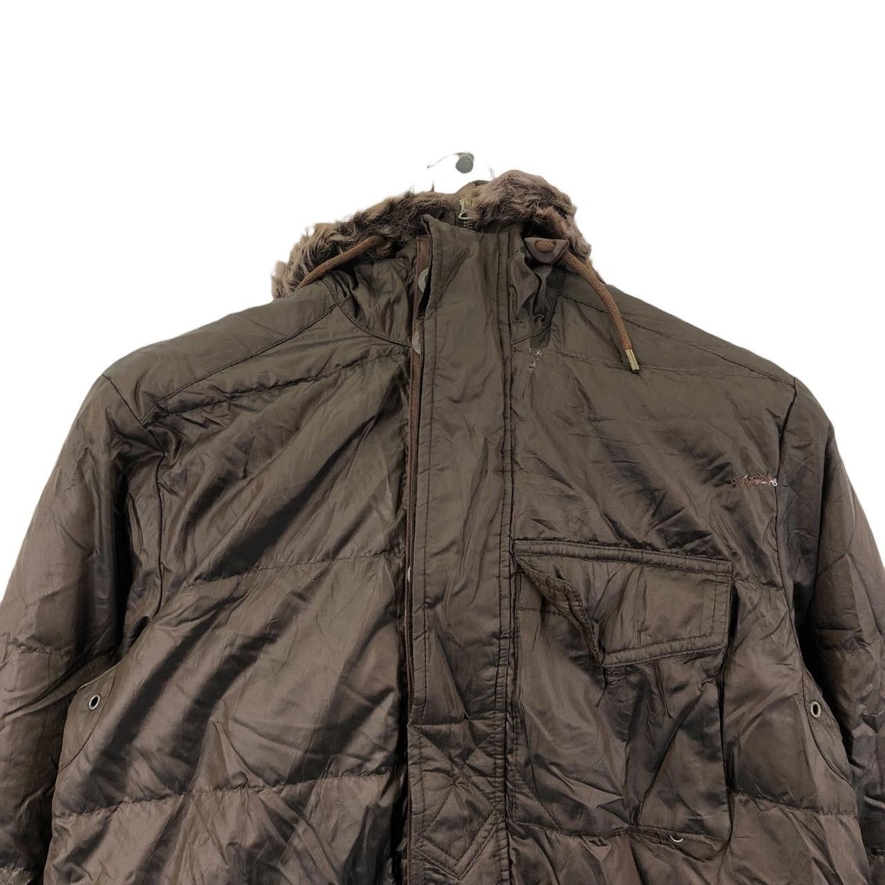 Polo Ralph Lauren Vtg POLO RALPH LAUREN Brown Puffer Jacket Parka Trench Coat Size US XS / EU 42 / 0 - 3 Thumbnail