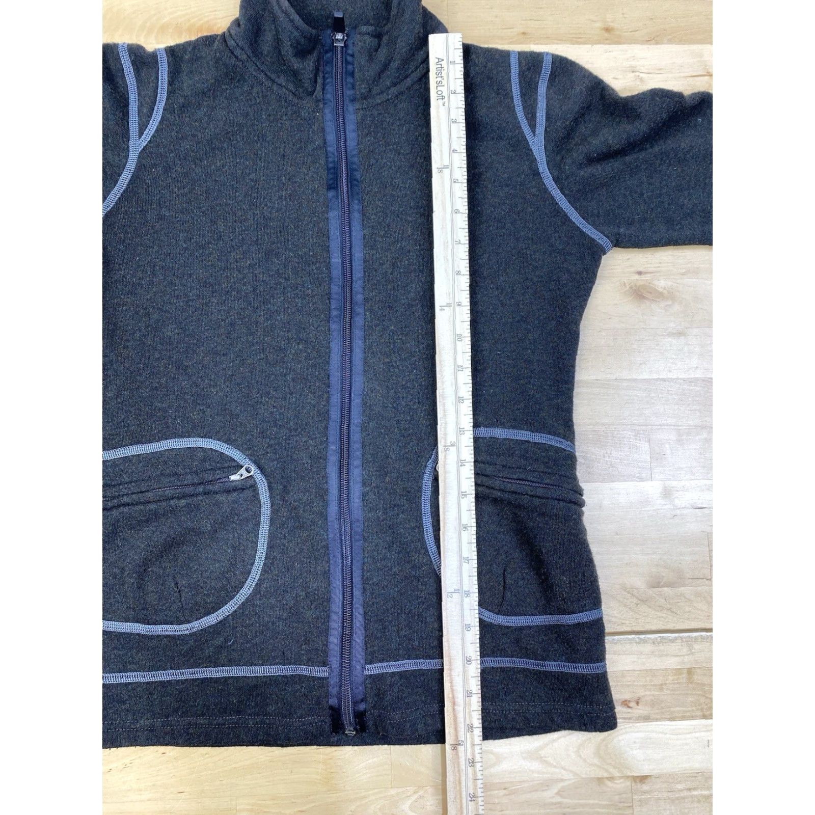 Vintage Kuhl Kashmira Jacket Womens XS Dark Gray Casual Outdoor Full Zip Pockets #9846 Size XS / US 0-2 / IT 36-38 - 5 Thumbnail